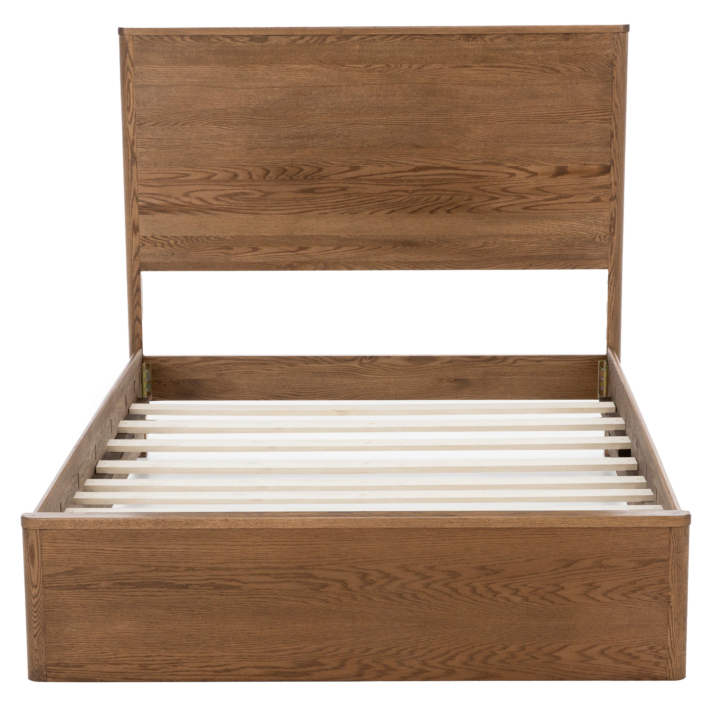 Witmer Modern Oak Platform Bed