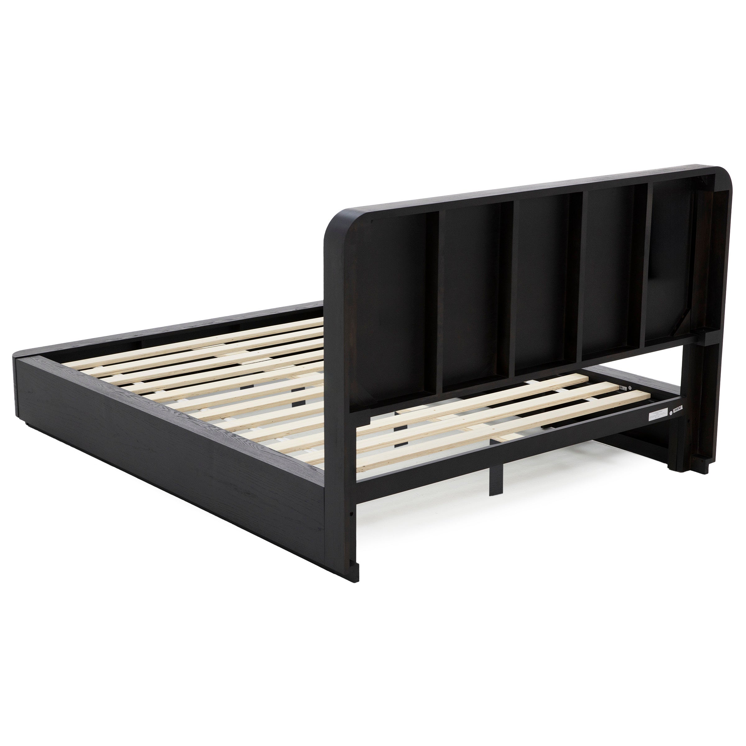 Milan Queen Wood Platform Bed