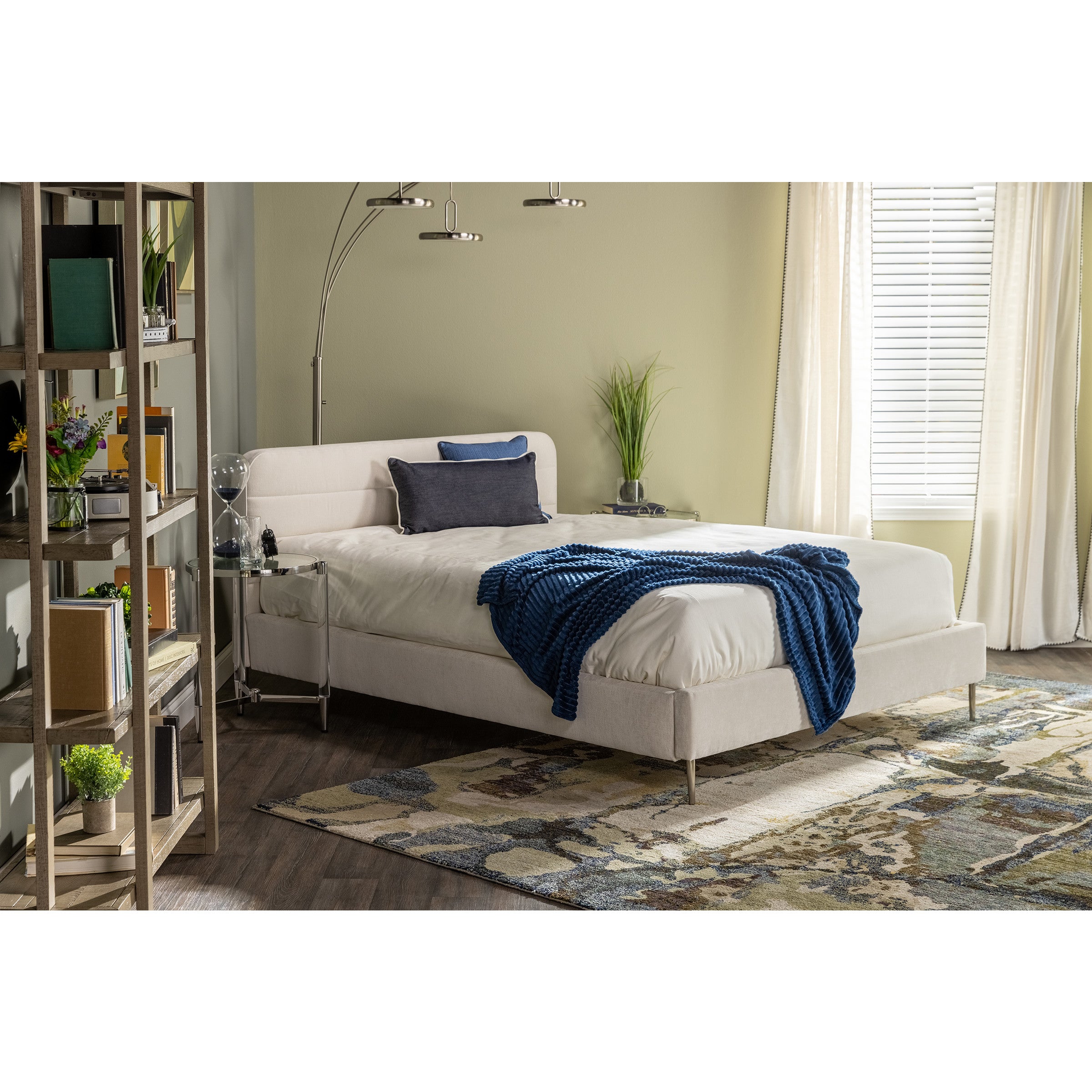 Modern 38" Upholstered Bed