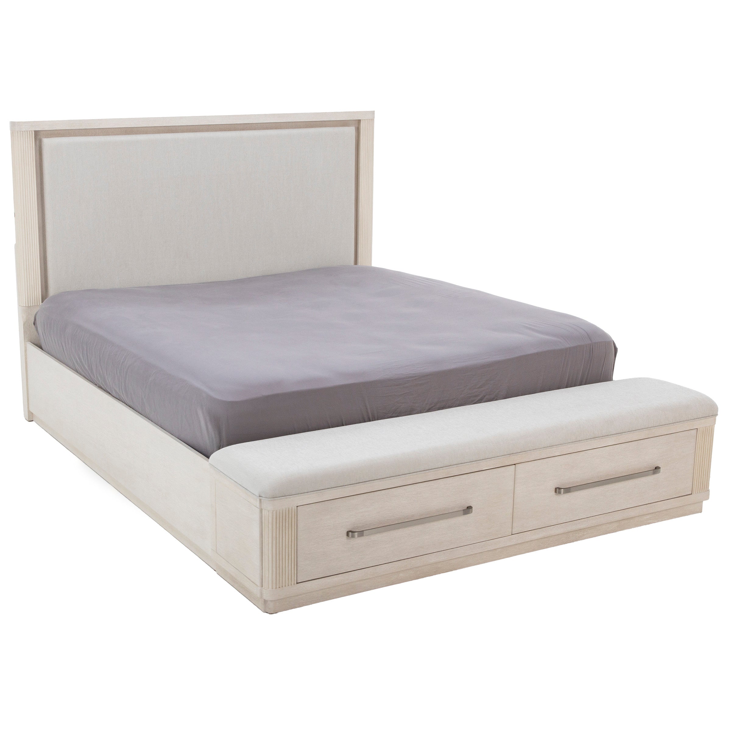 Evianna Panel Storage Bed