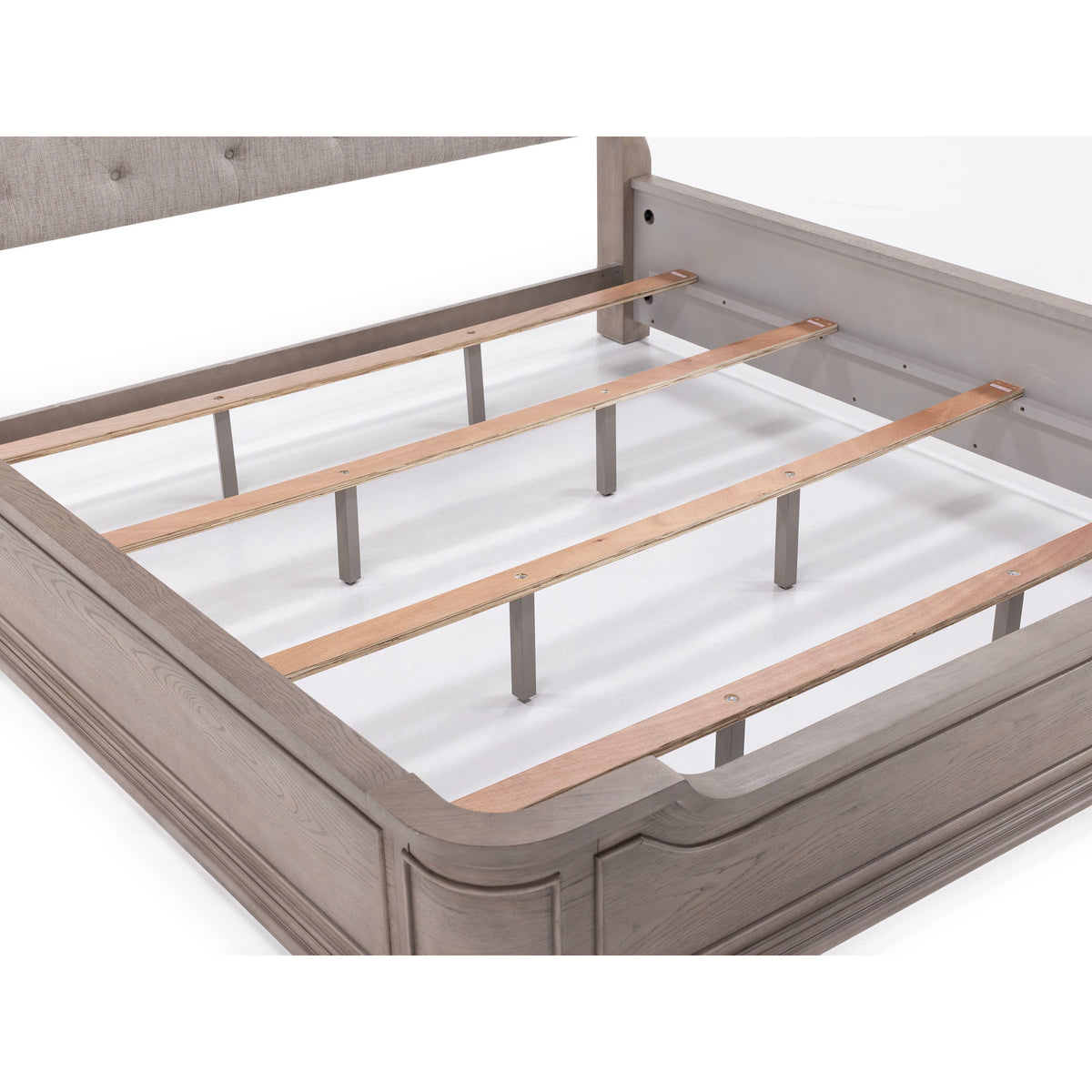Lisbon Upholstered Headboard Bed