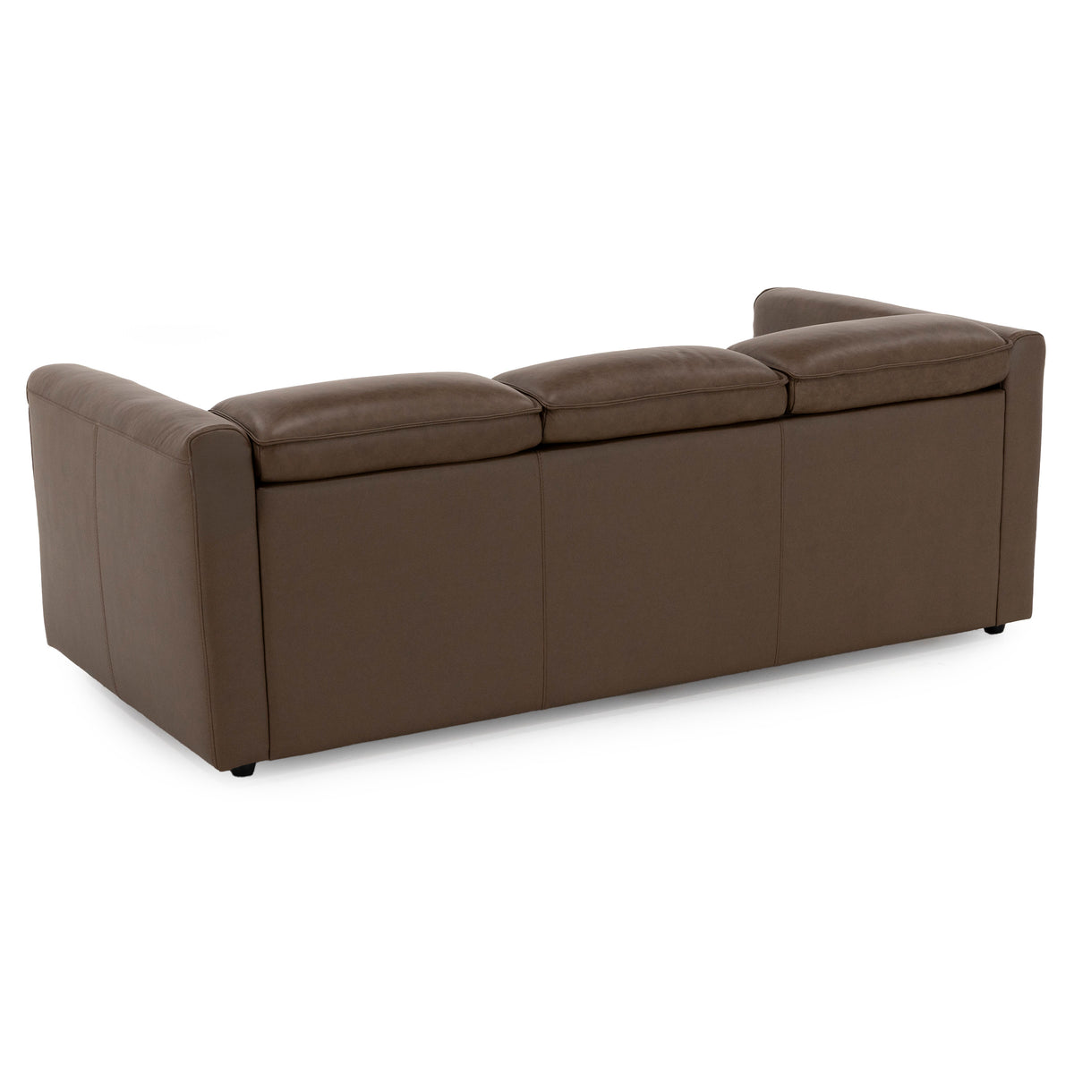 Dallas Leather Power Headrest Wall Saver Reclining Sofa in Portobello