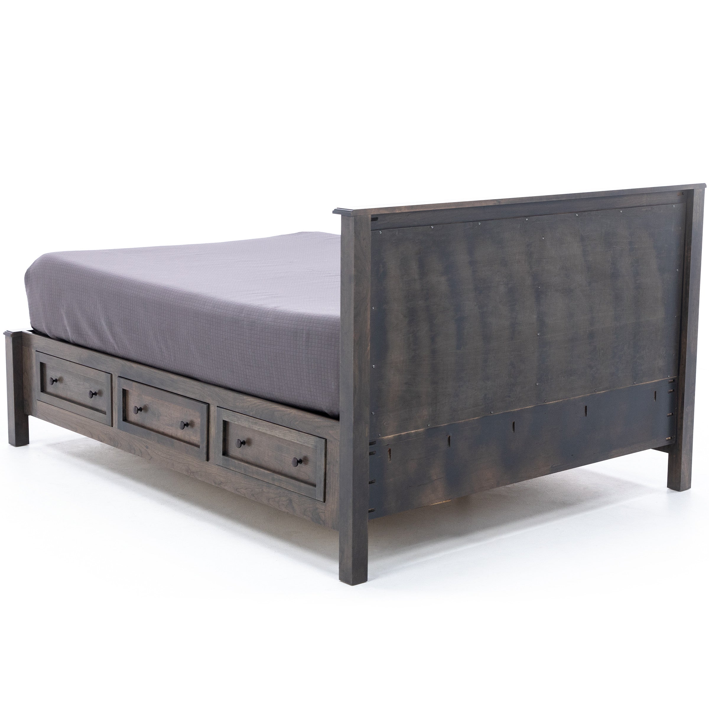 Witmer Taylor J Grey Storage Bed With 45" Headboard