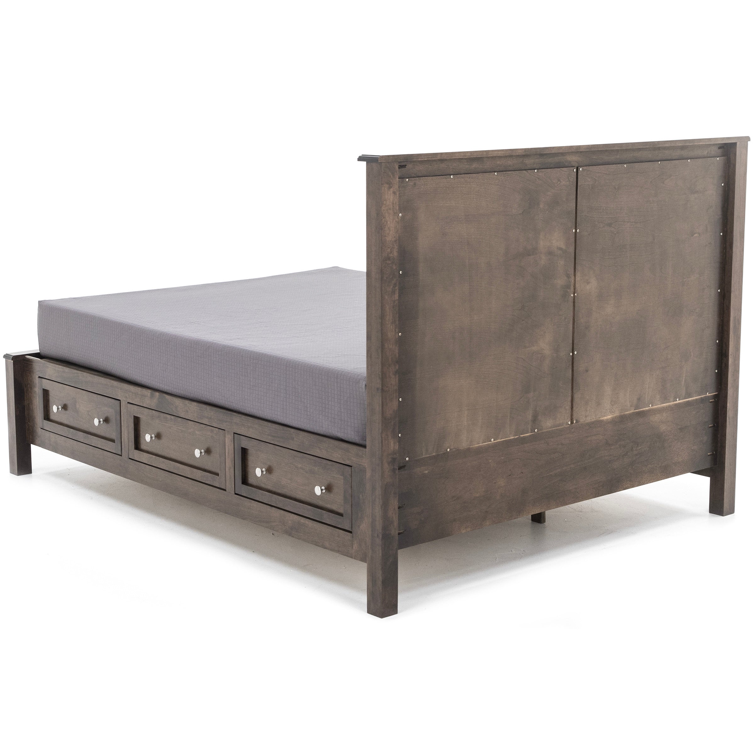 Witmer Taylor J Grey Storage Bed with 52" Headboard