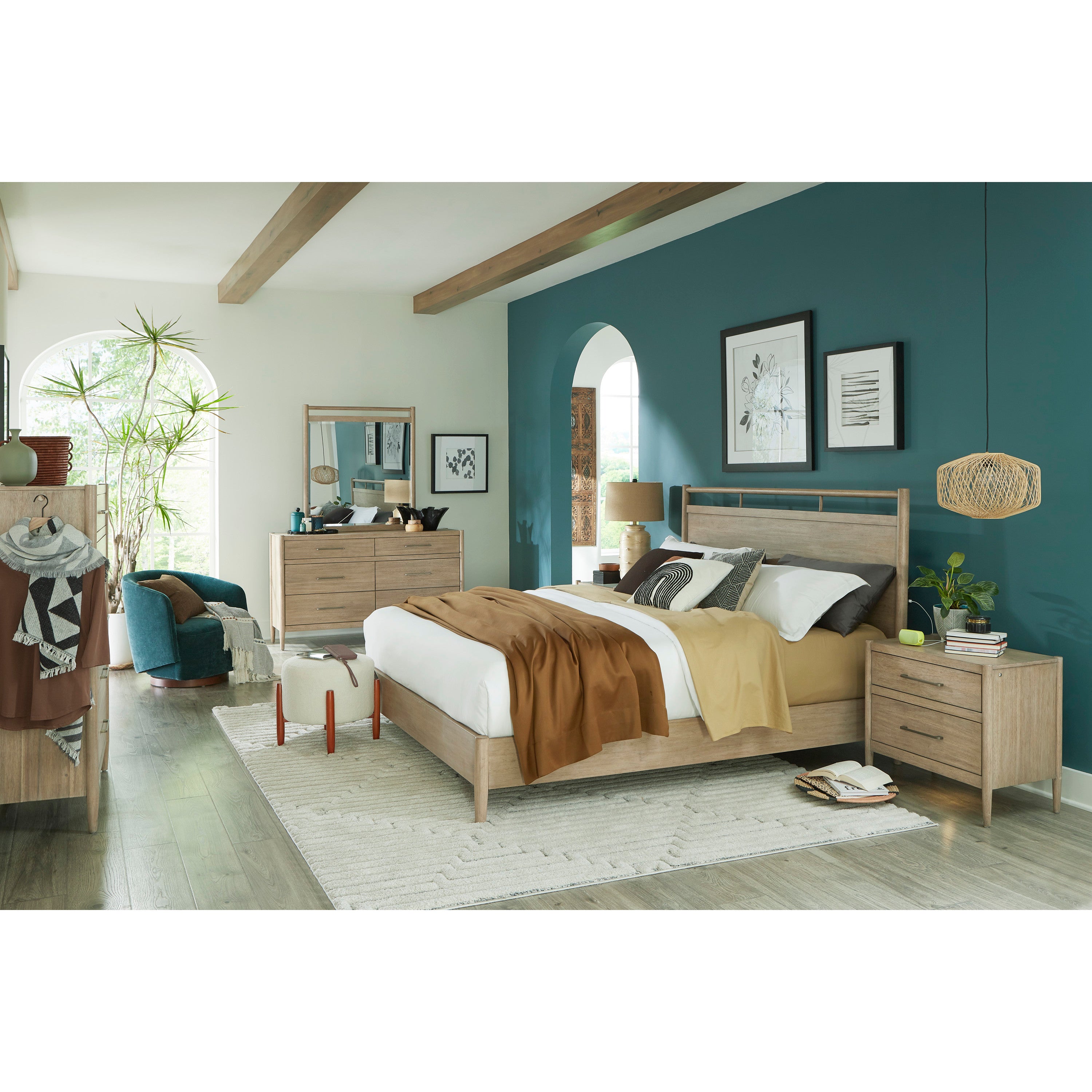 Jane Panel Bed
