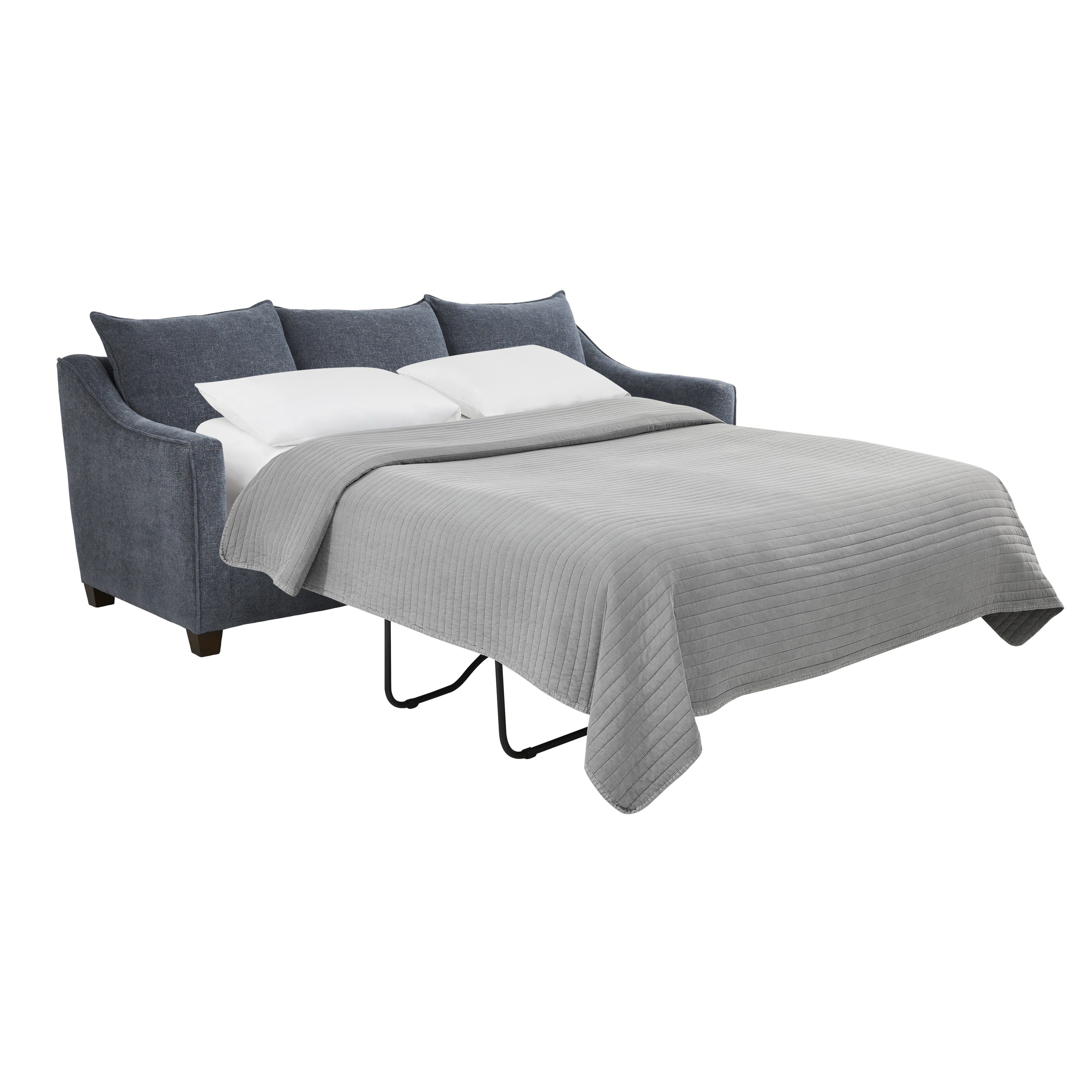 Camila Queen Reversible Sofa Chaise Sleeper With Innerspring Mattress