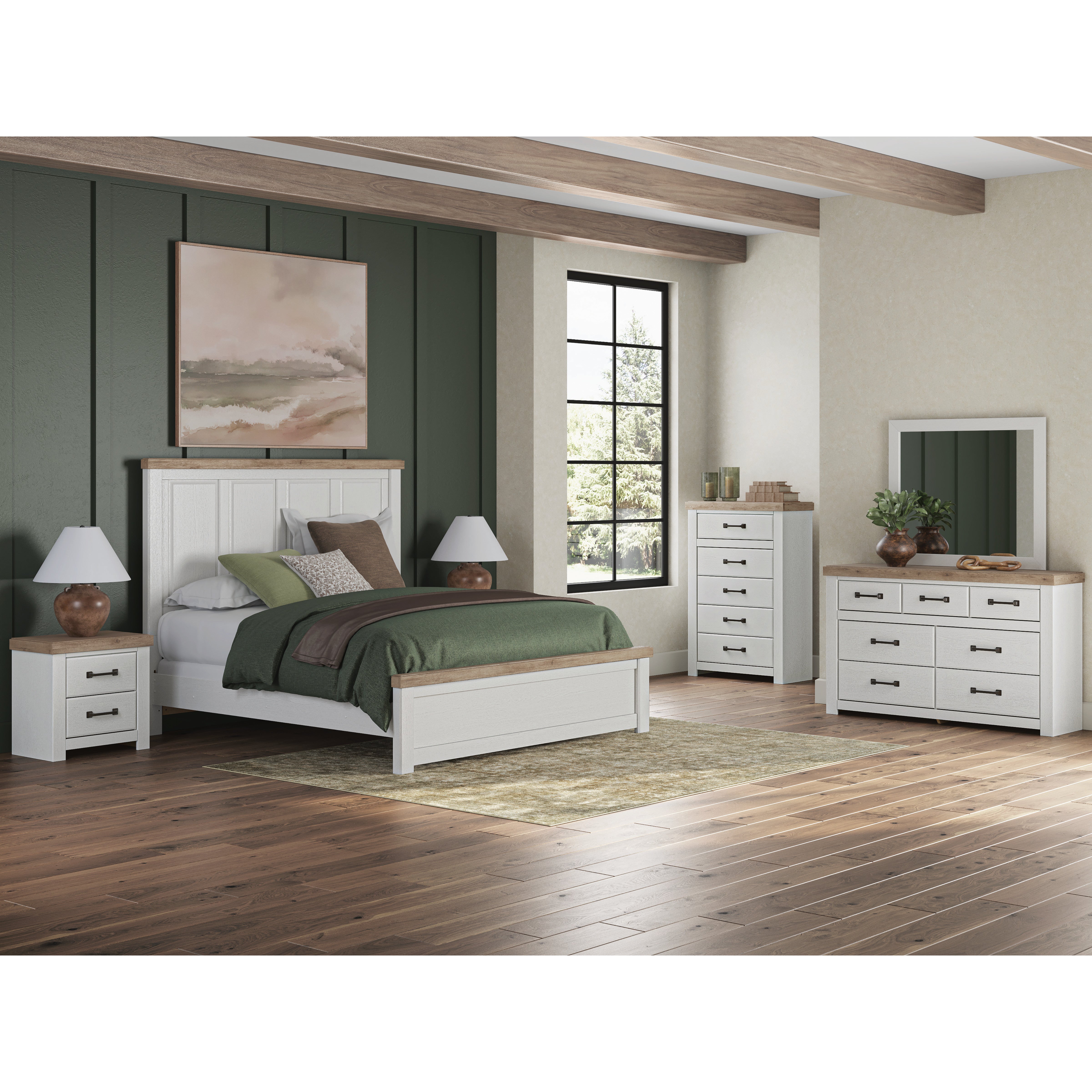 June Panel Bed