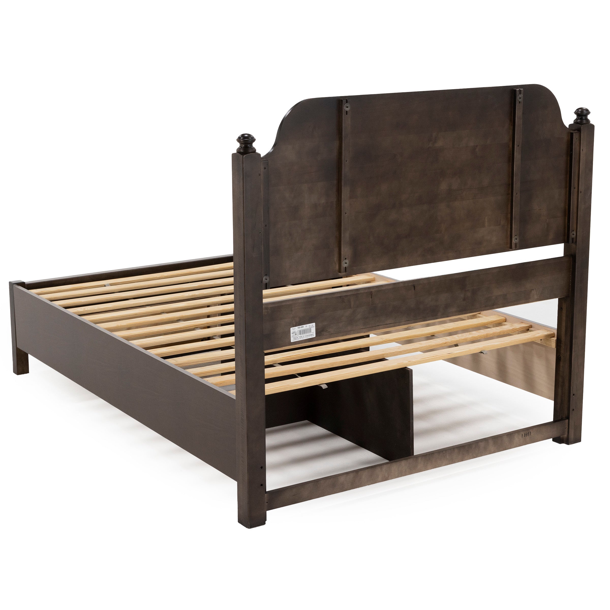 Pure Maple Poster Storage Bed