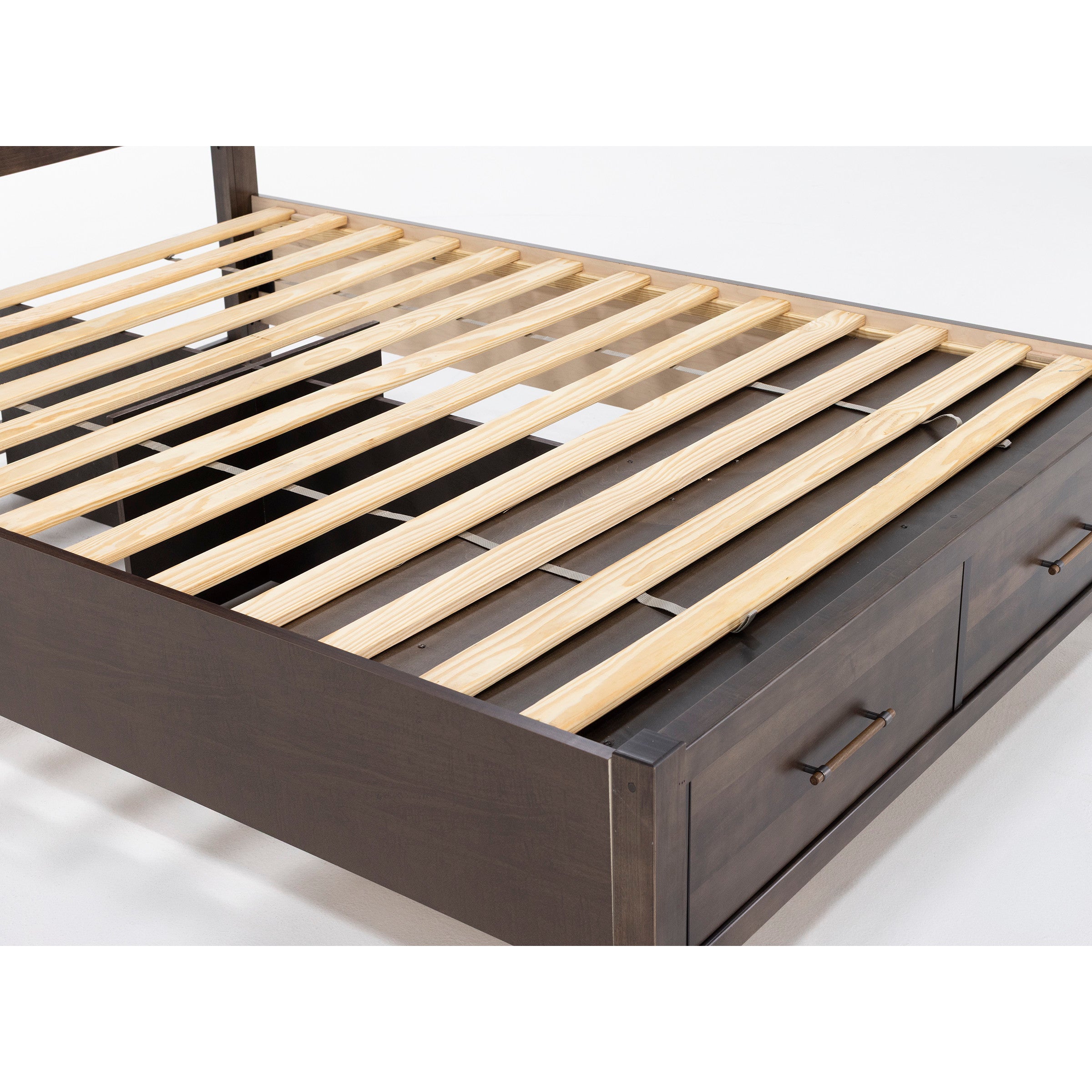 Pure Maple Poster Storage Bed