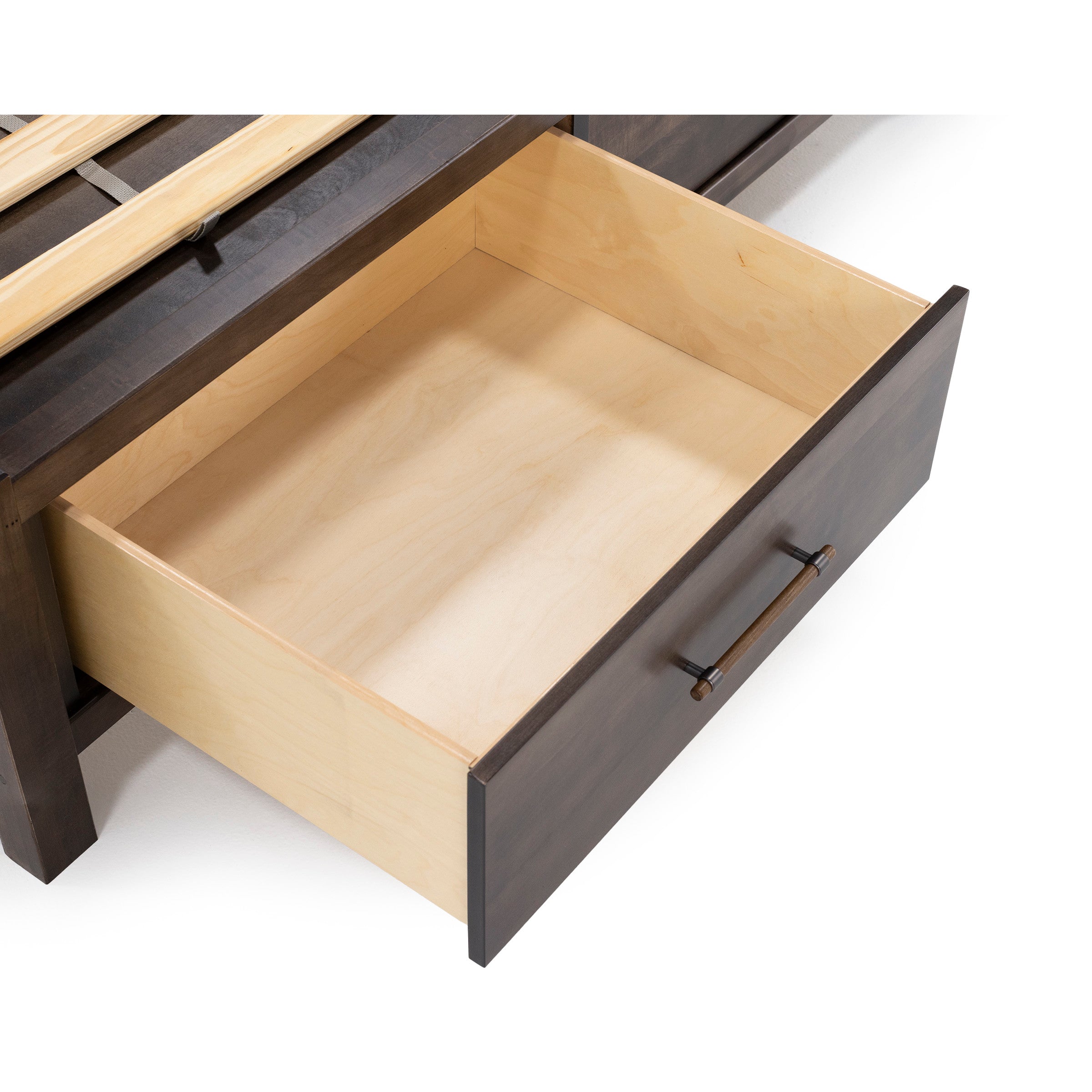 Pure Maple Poster Storage Bed