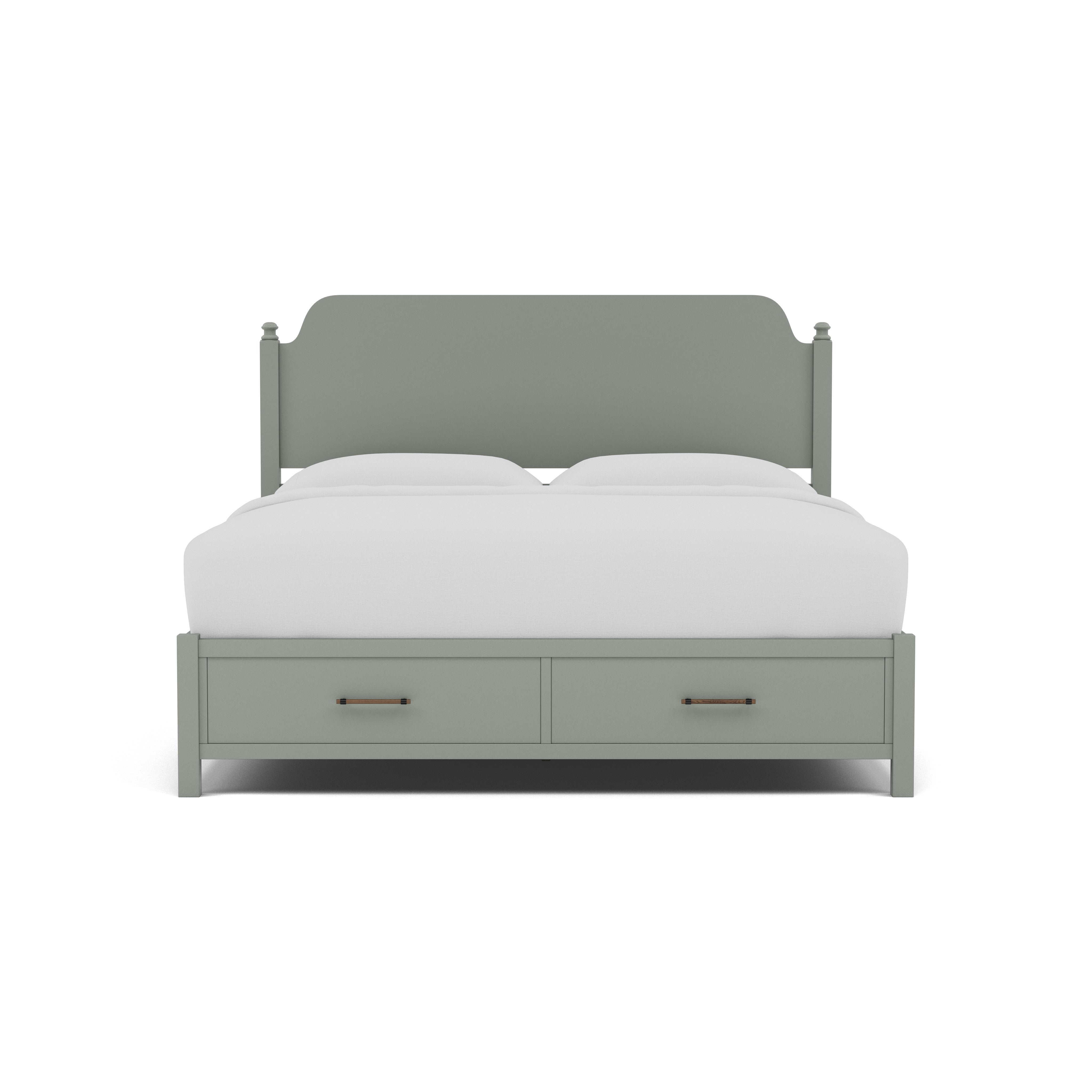 Pure Maple Poster Storage Bed