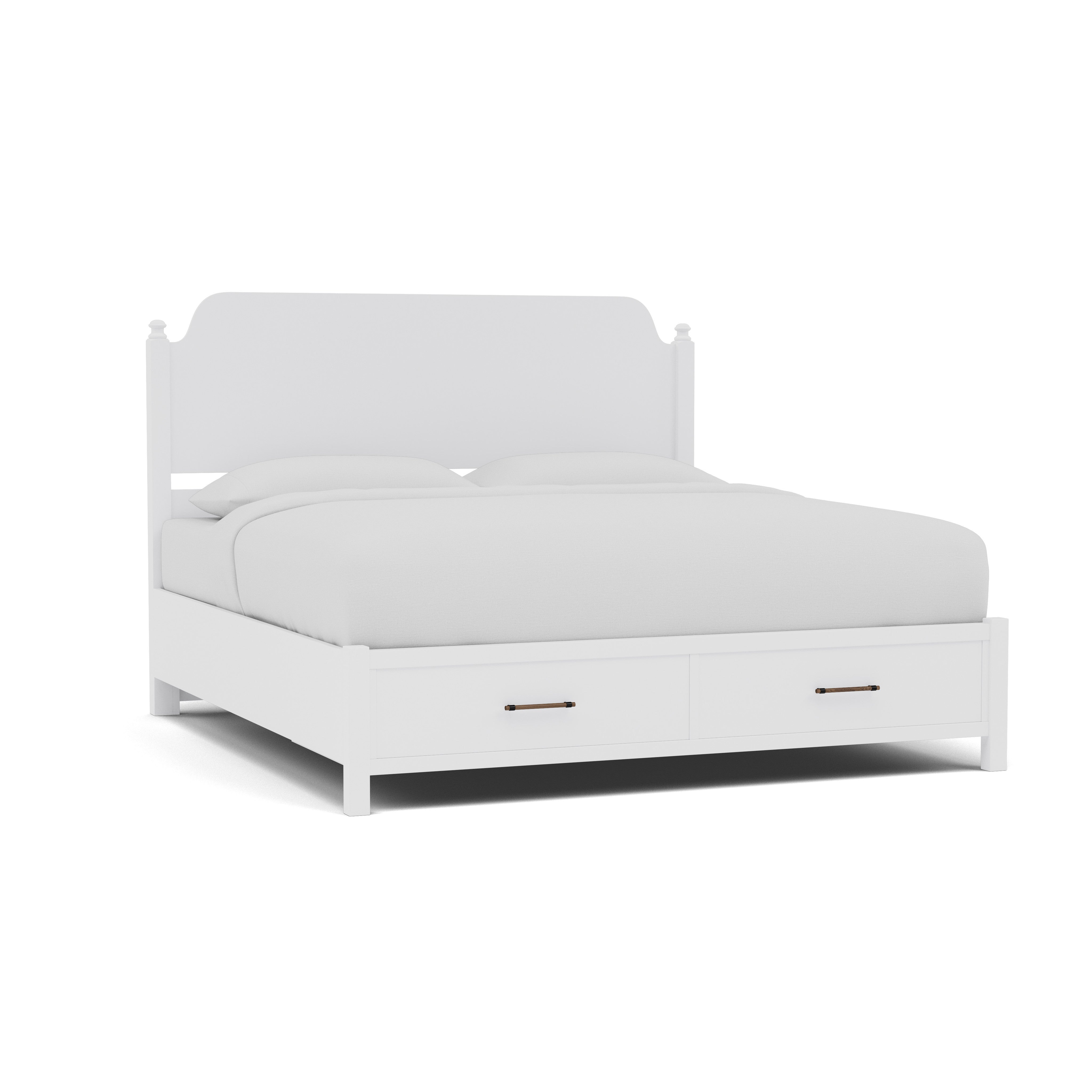 Pure Maple Poster Storage Bed