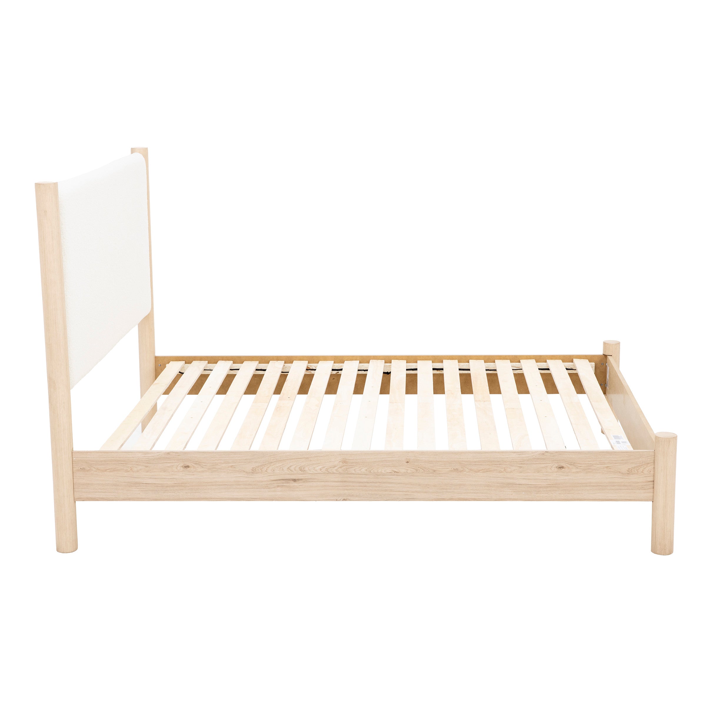 Hudson Upholstered Panel Bed