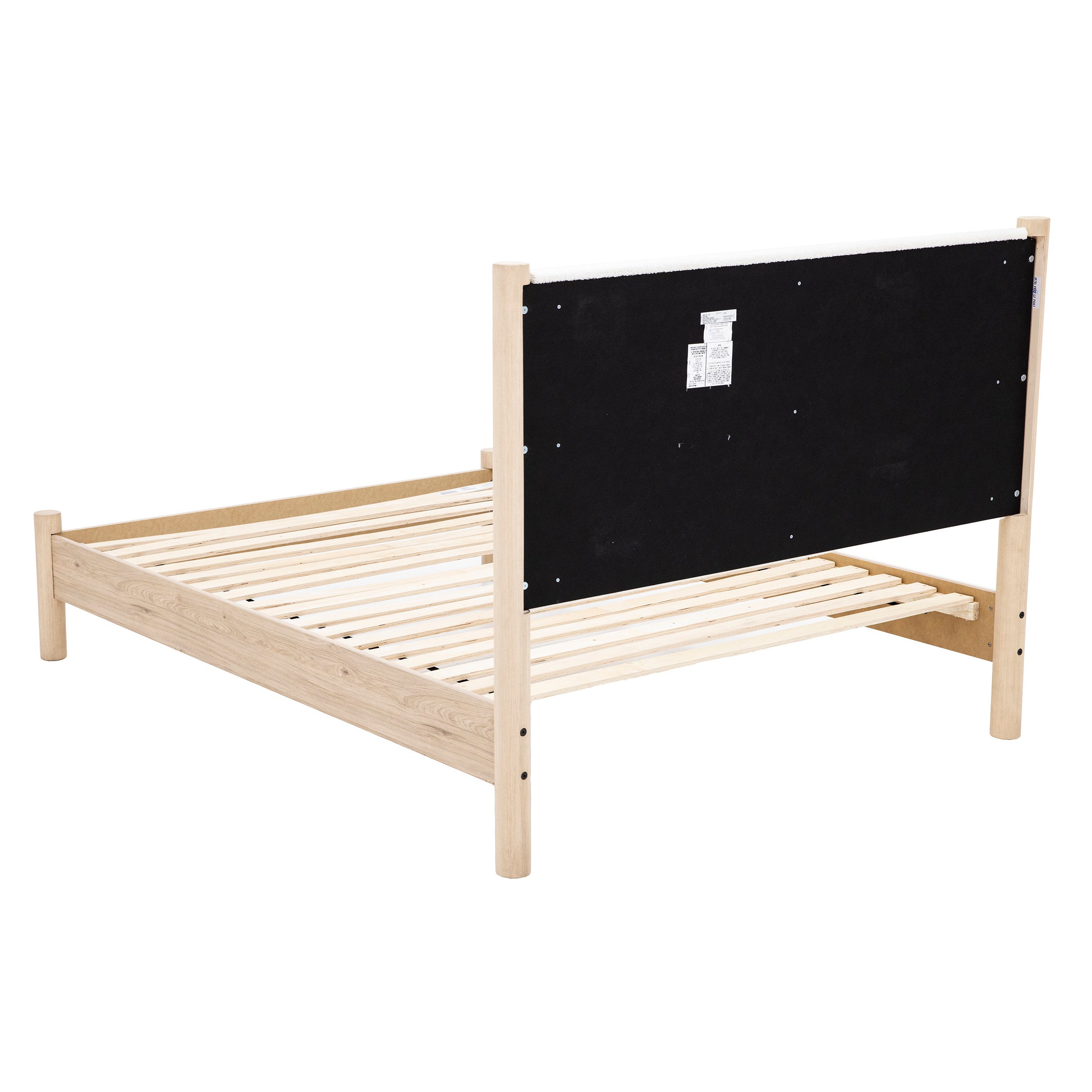 Hudson Upholstered Panel Bed