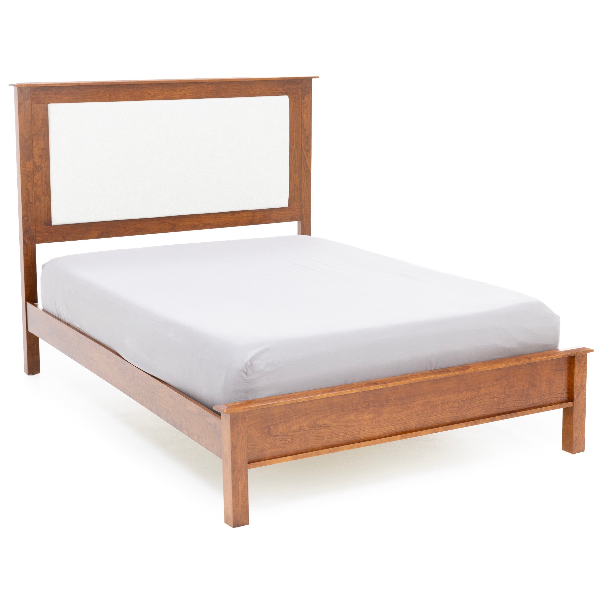 Daniel's Amish Manchester Upholstered Headboard Bed