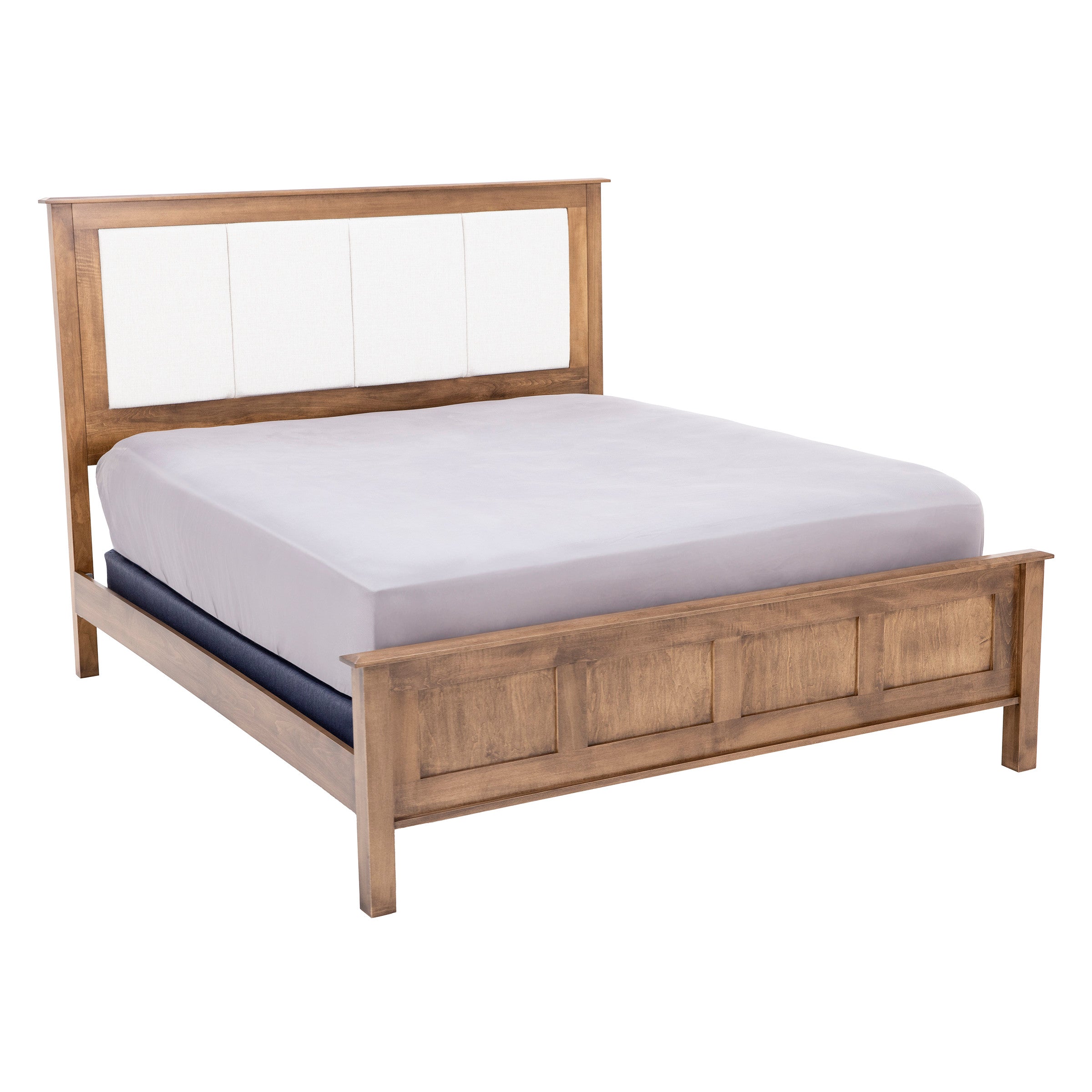 Daniel's Amish Manchester Upholstered Panel Bed