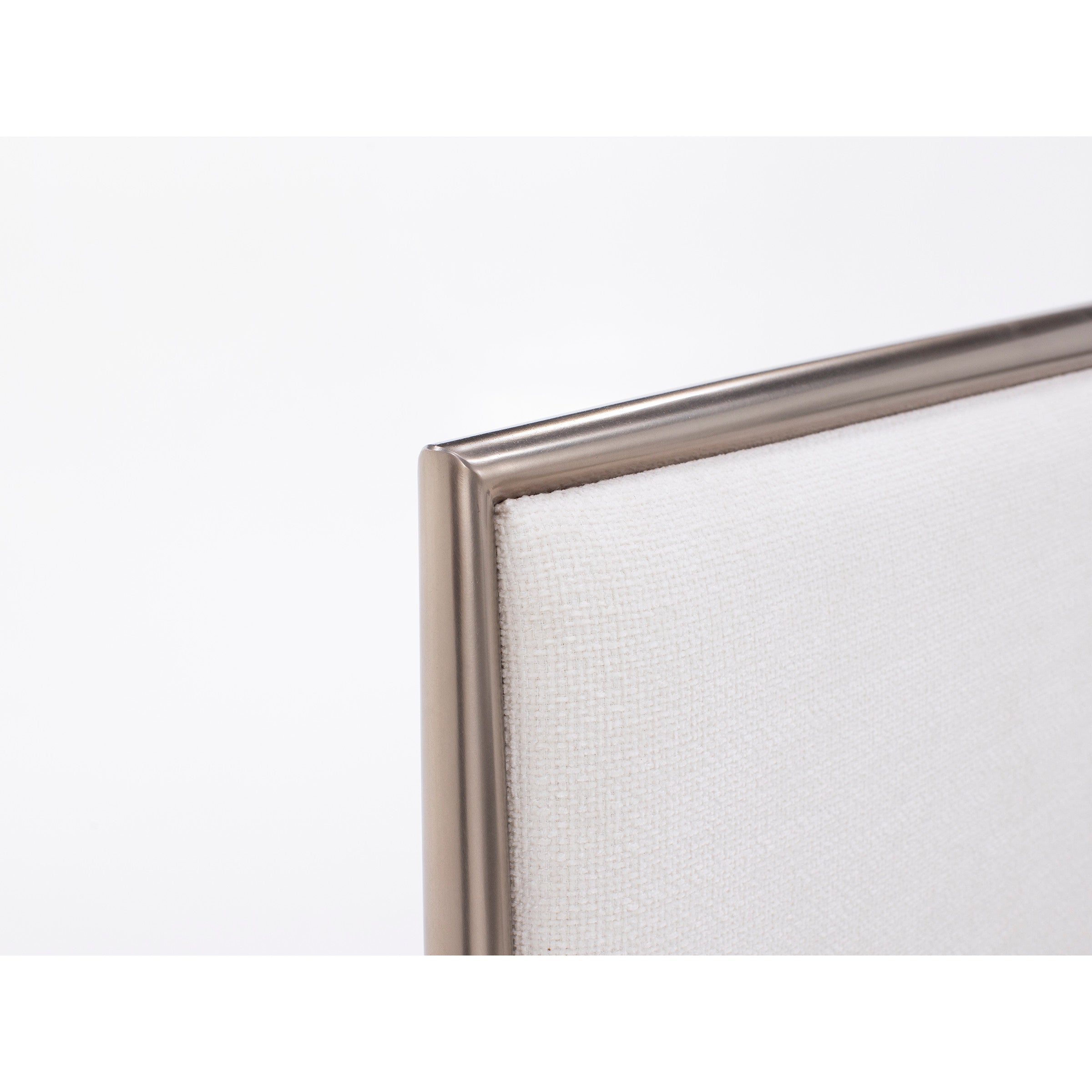 Westwood King Upholstered Metal Bed