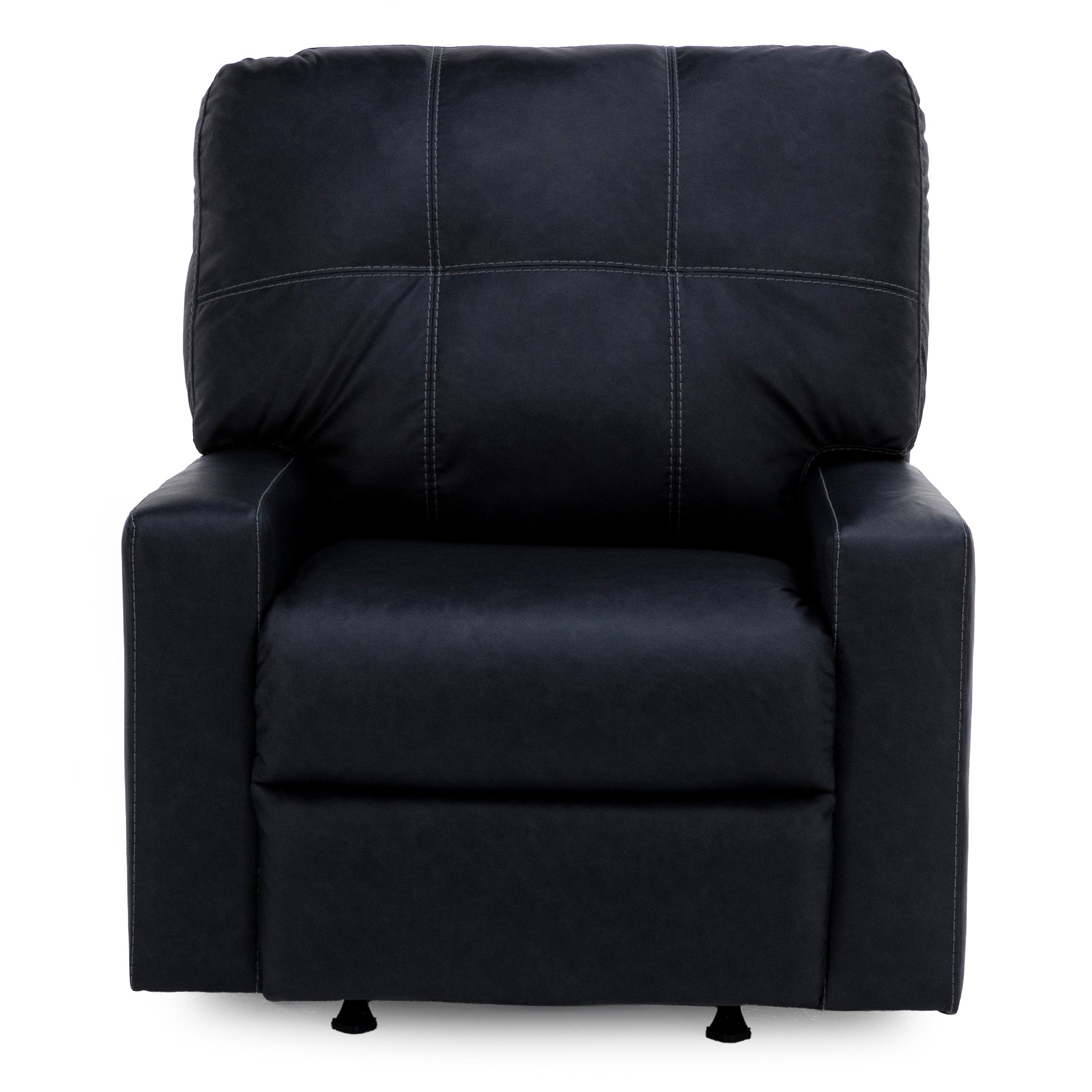 Berlin Rocker Recliner in Carbon