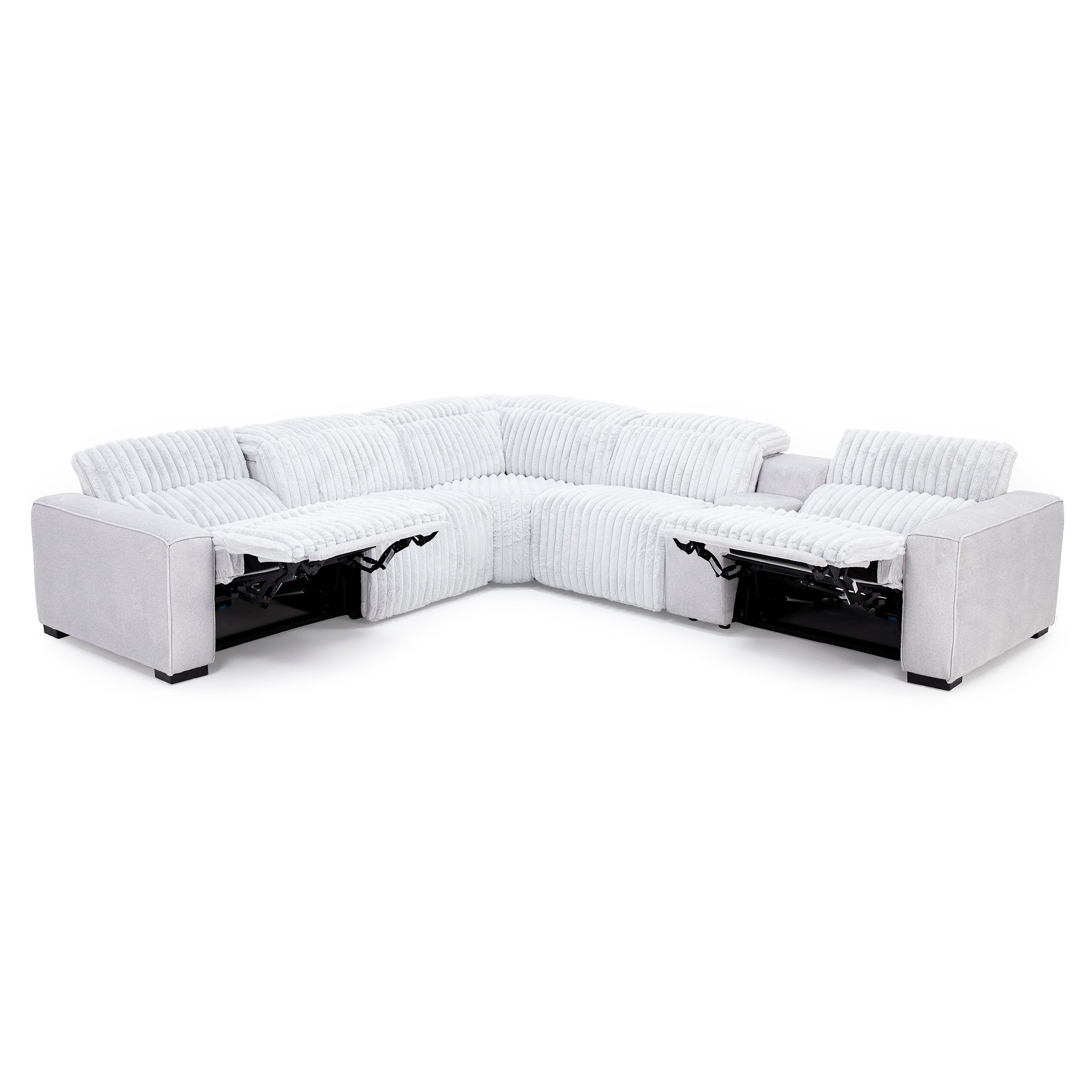 Bliss 6-Pc. Power Headrest Reclining Modular