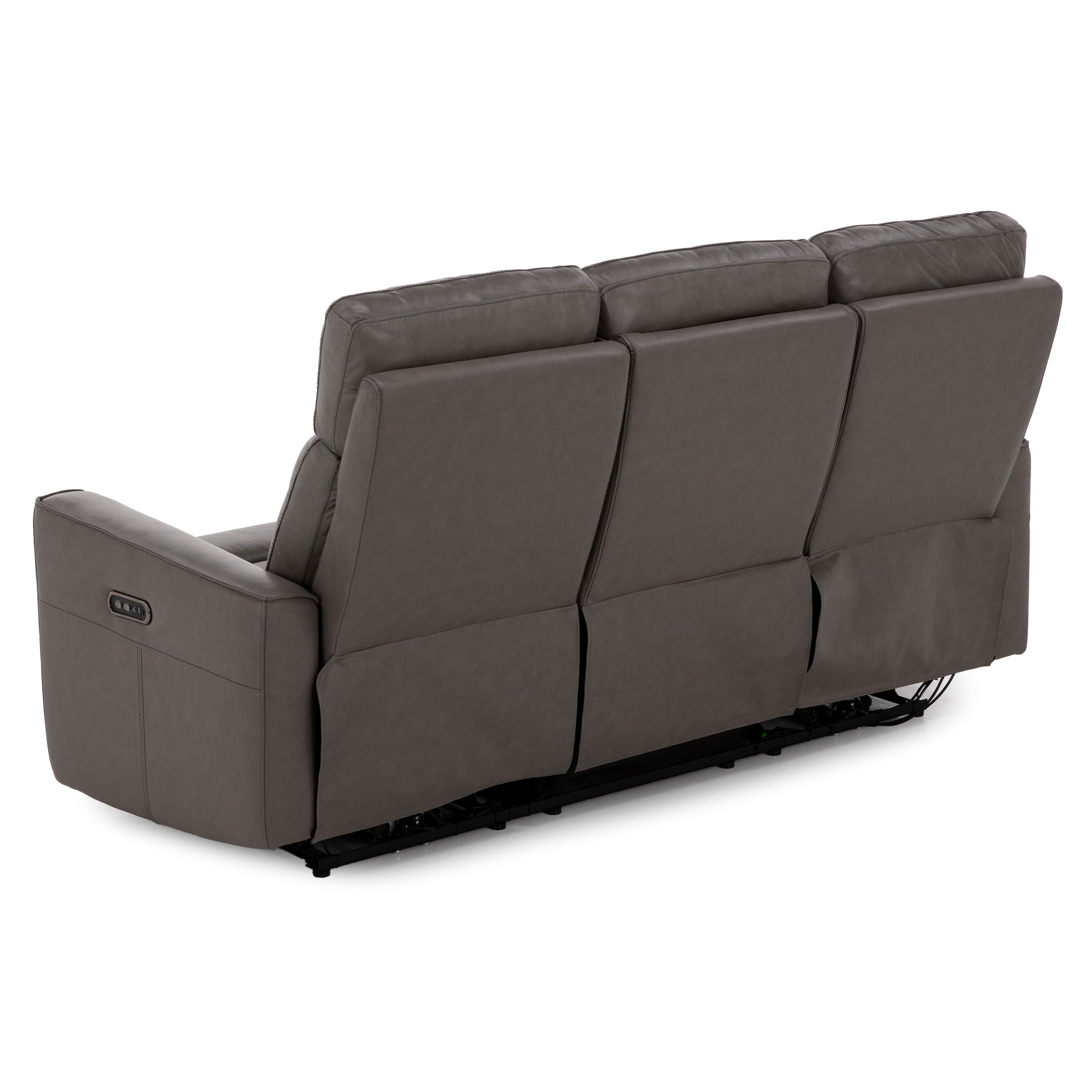 Flipper Leather Power Headrest Reclining Sofa