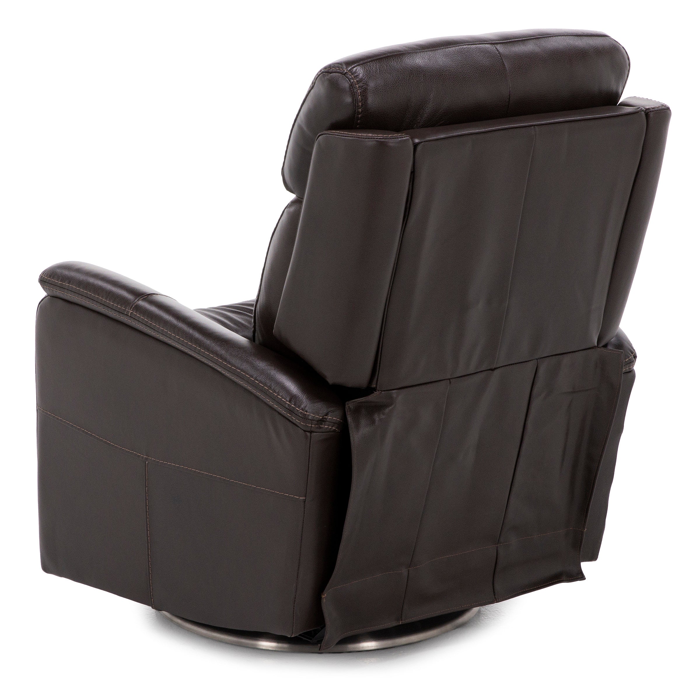 Flexsteel MOVE360 Leather Fully Loaded Swivel Recliner