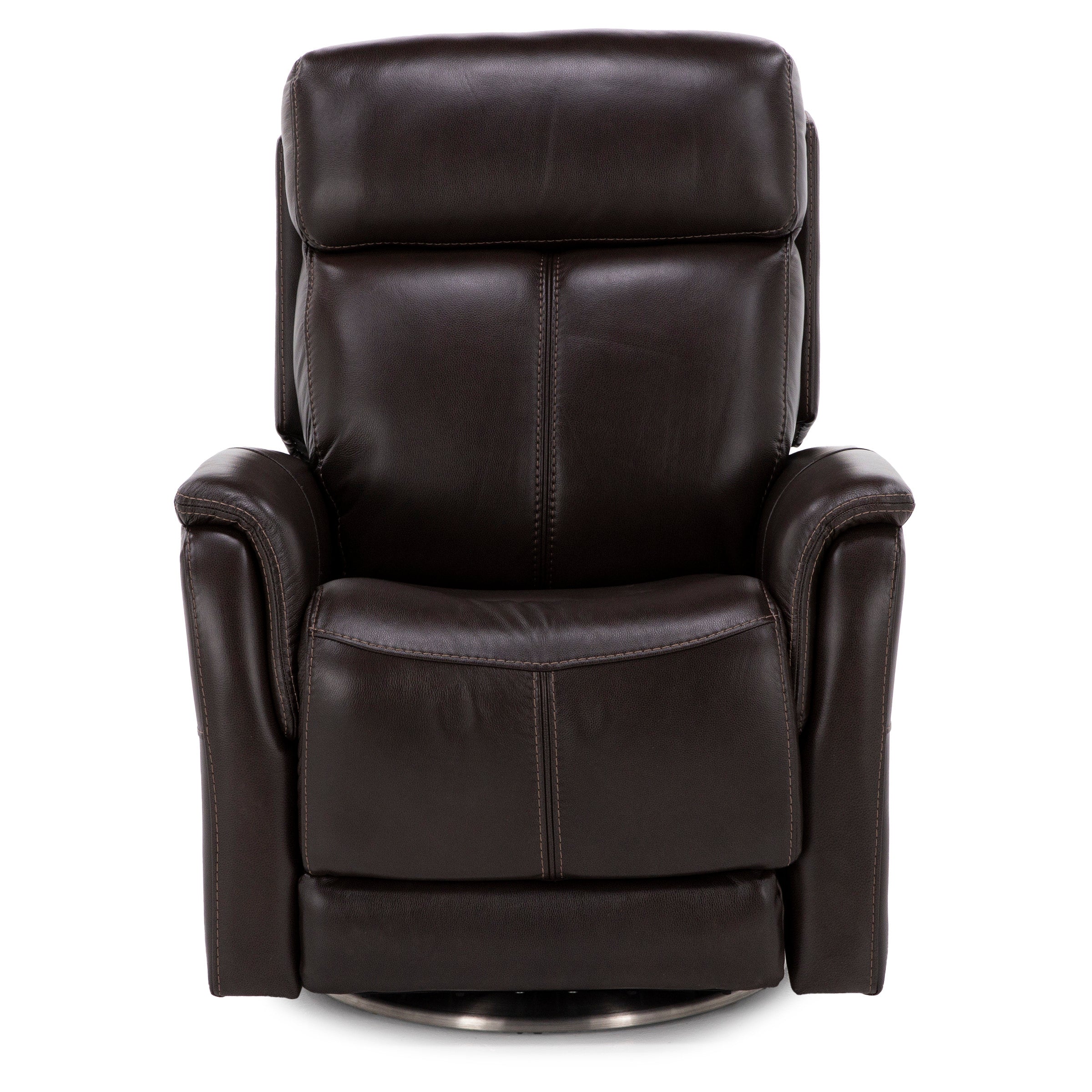 Flexsteel MOVE360 Leather Fully Loaded Swivel Recliner