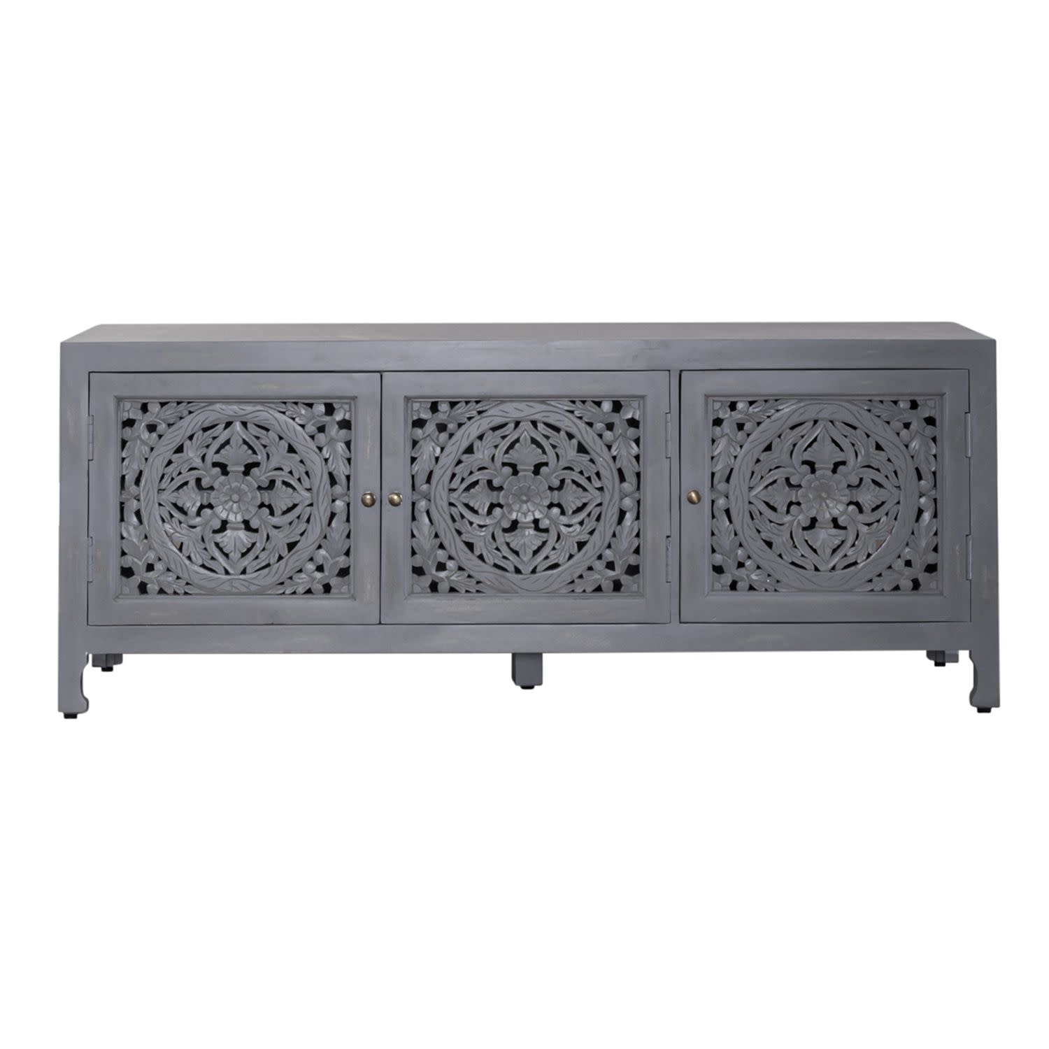 Marisol 65 Inch 3 Door Accent TV Stand