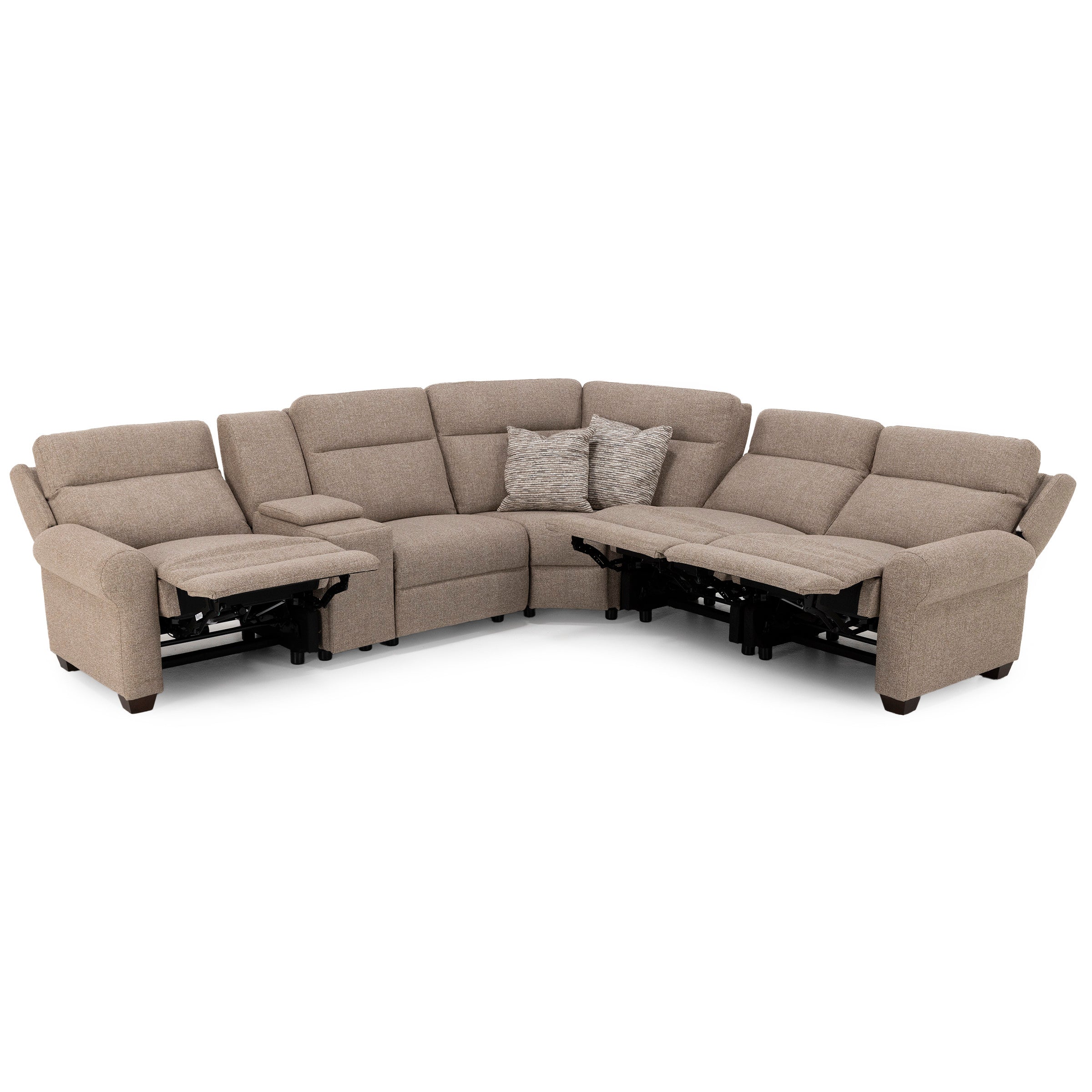 Nelson 6-Pc. Power Headrest Reclining Modular