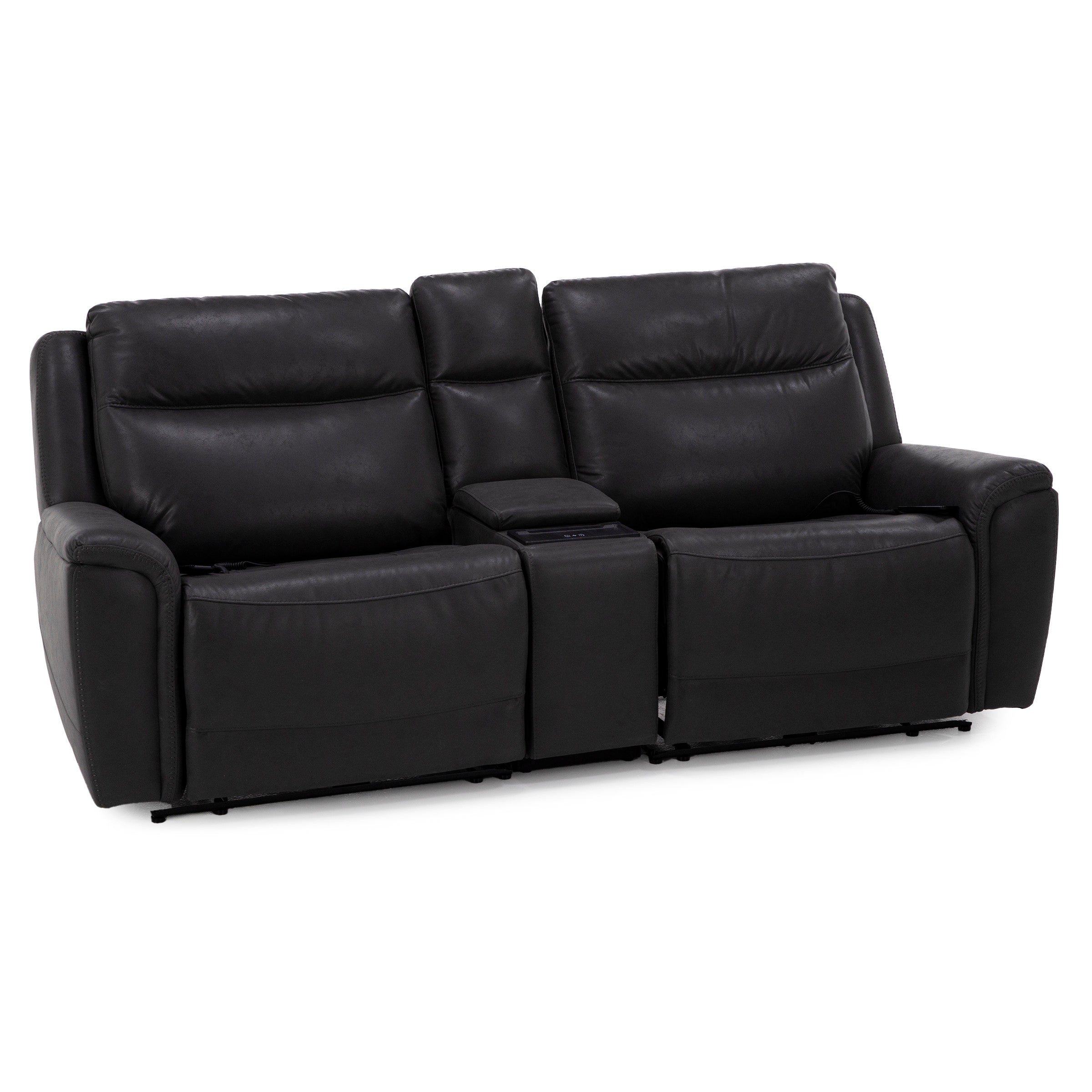 Tahoe 3-Pc. Fully Loaded Zero Gravity Reclining Console Loveseat With Heat And Massage