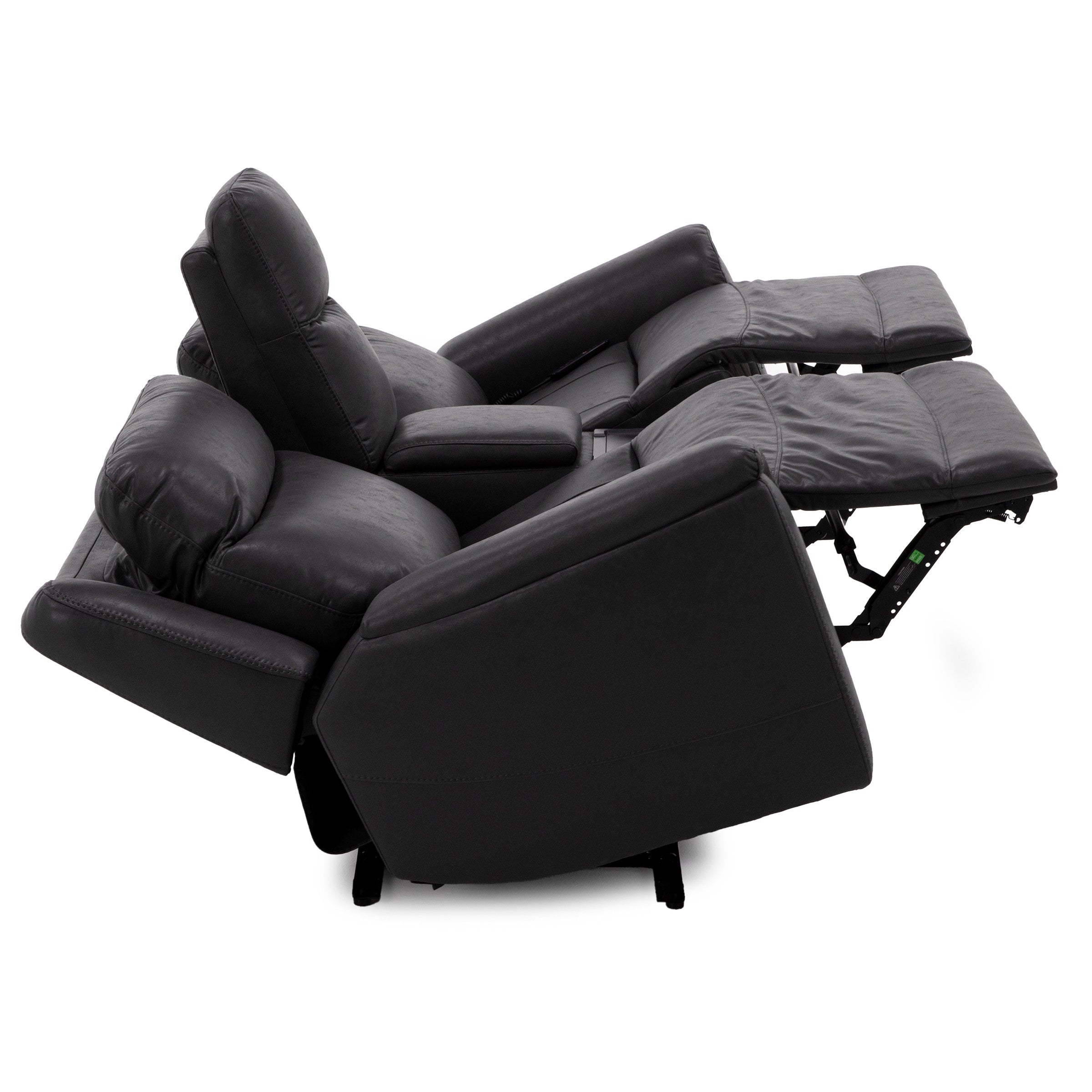 Tahoe 3-Pc. Fully Loaded Zero Gravity Reclining Console Loveseat With Heat And Massage
