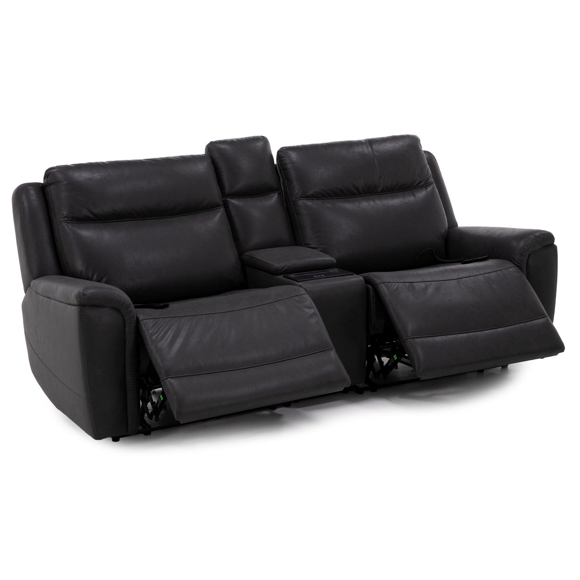 Tahoe 3-Pc. Fully Loaded Zero Gravity Reclining Console Loveseat With Heat And Massage