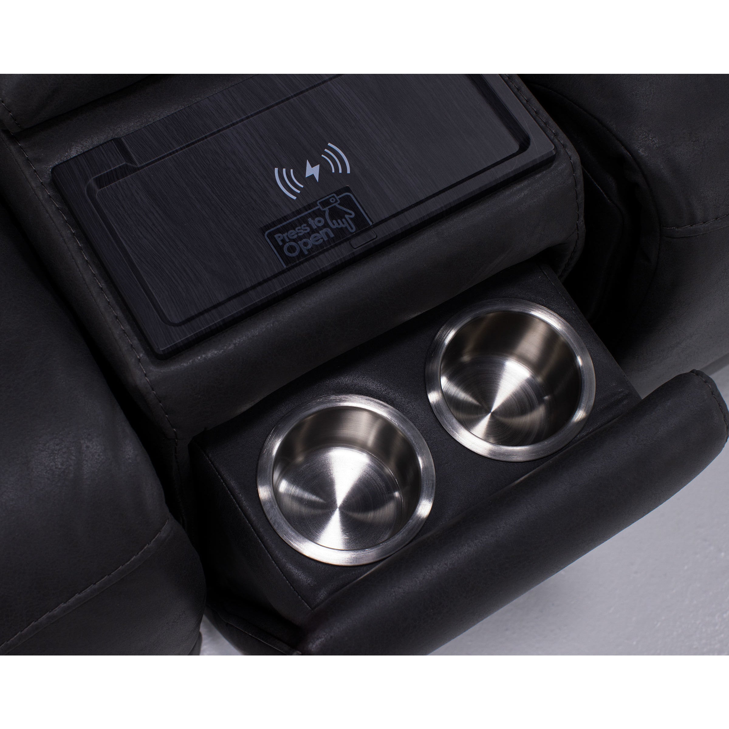 Tahoe 3-Pc. Fully Loaded Zero Gravity Reclining Console Loveseat With Heat And Massage