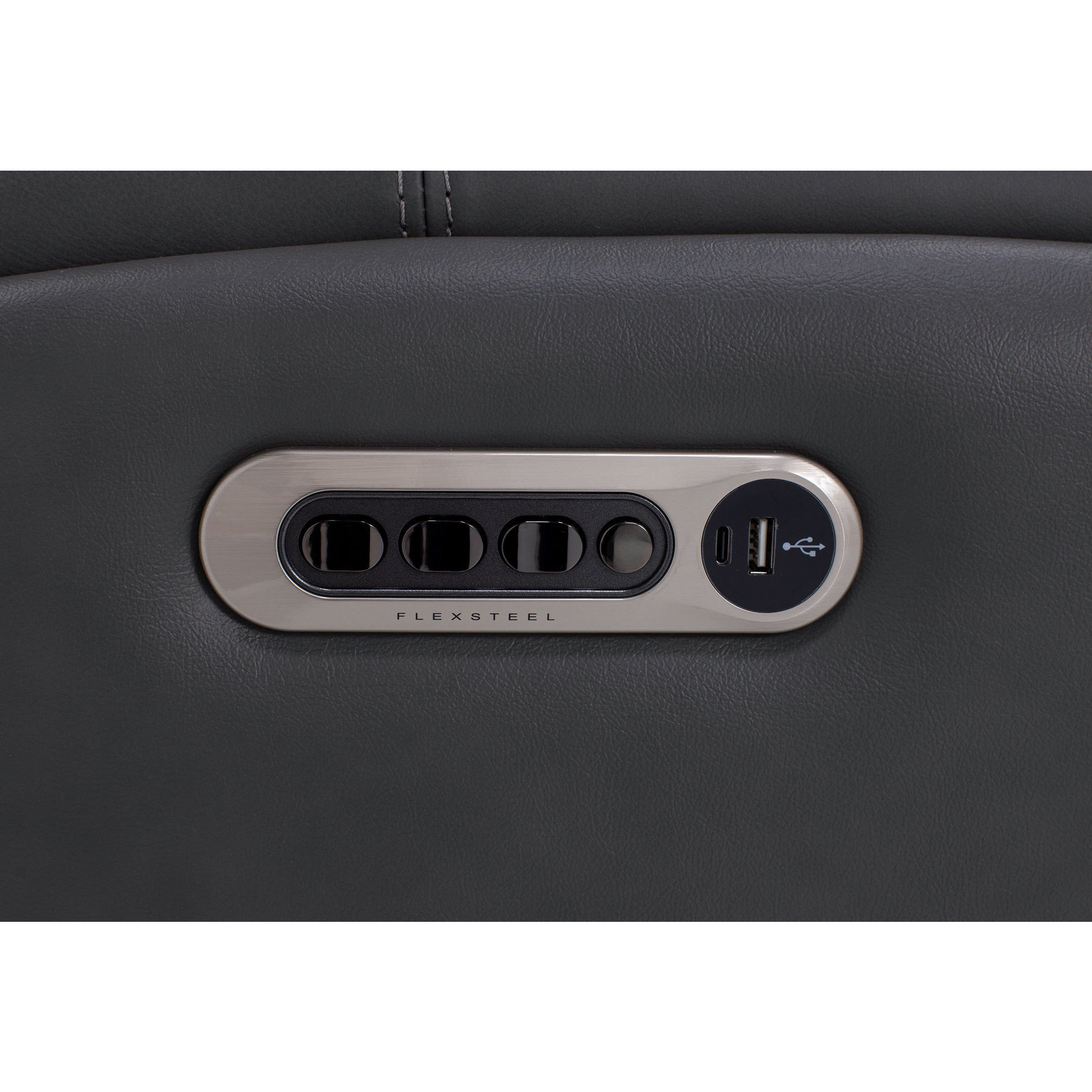 Flexsteel Landon 6-Pc. Leather Fully Loaded Zero Gravity Reclining Modular