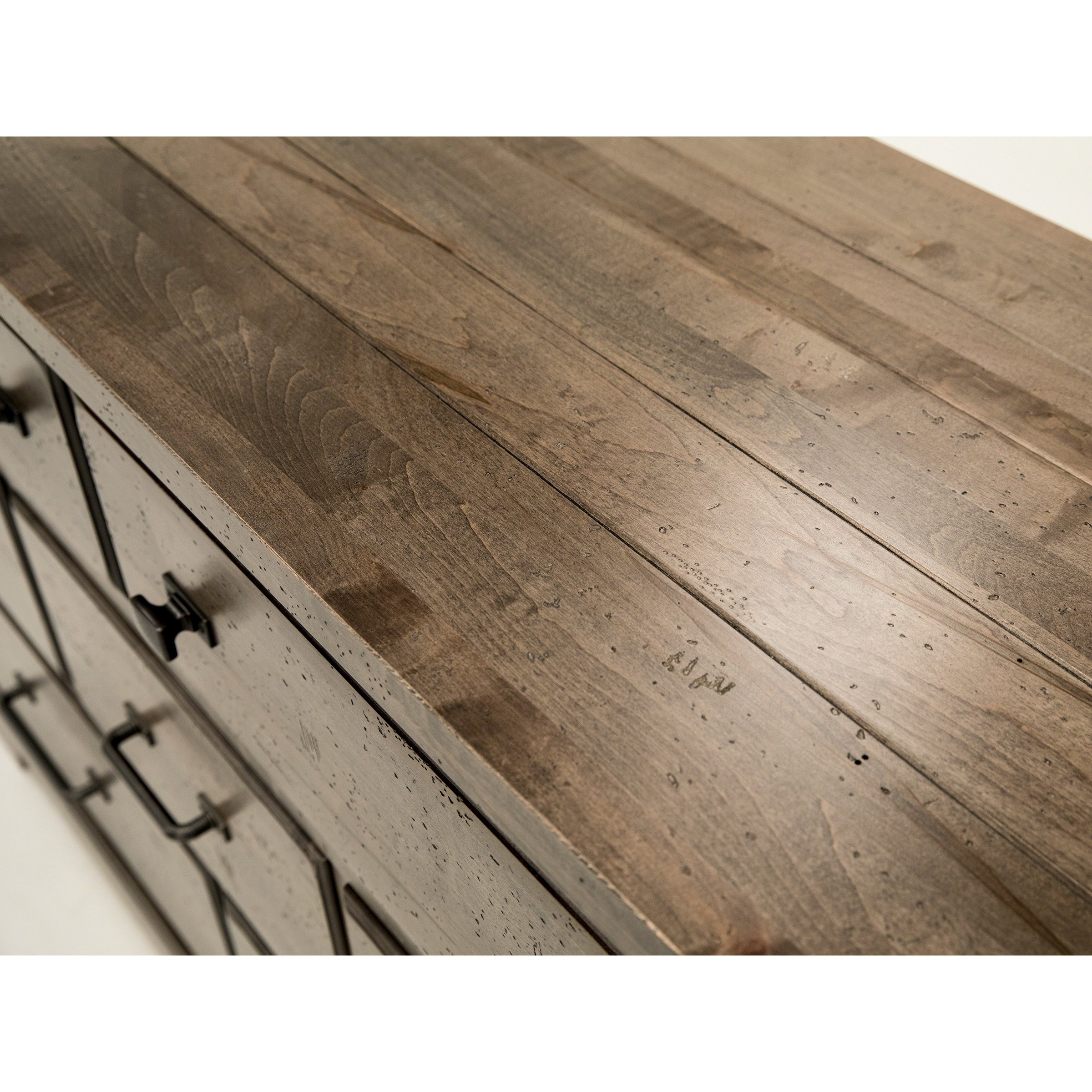 Cool Rustic Dresser, Grey