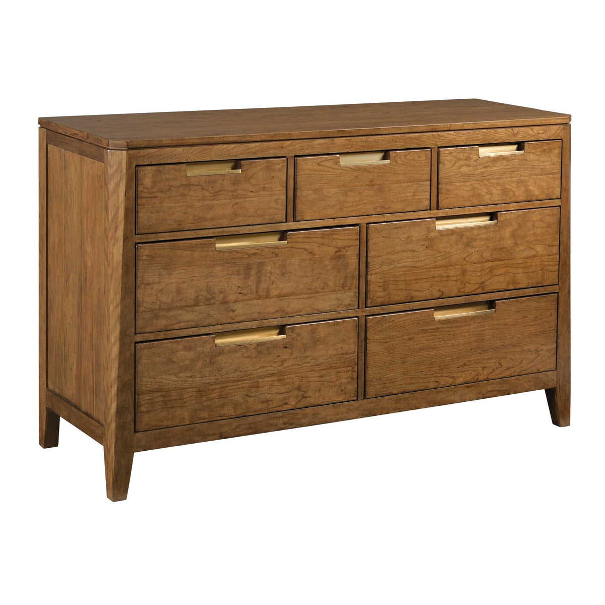 Aspire 7 Drawer Dresser In Aspire Cherry