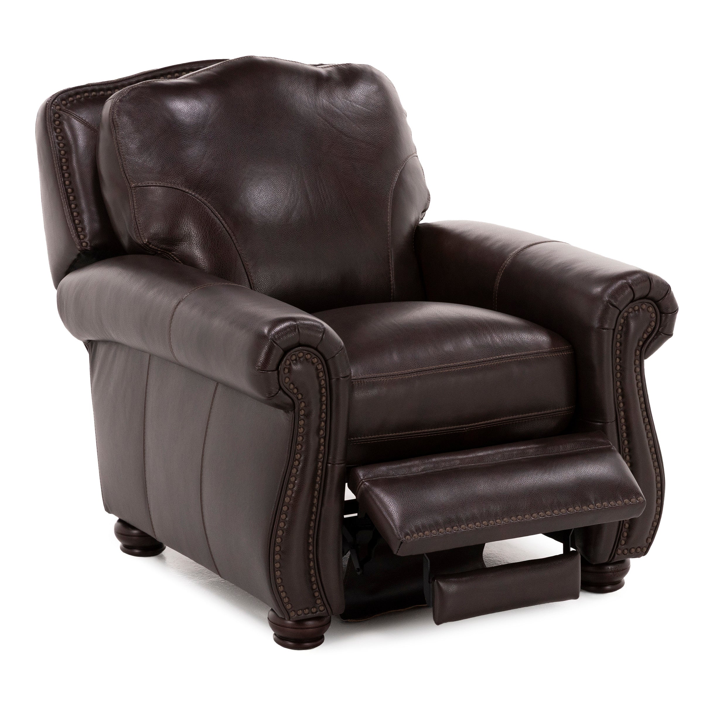 Clarence Leather Manual Recliner