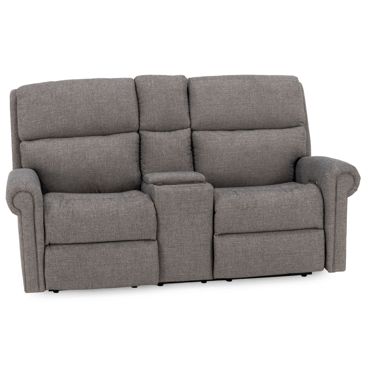 Holland Fully Loaded Zero Gravity Reclining Console Loveseat