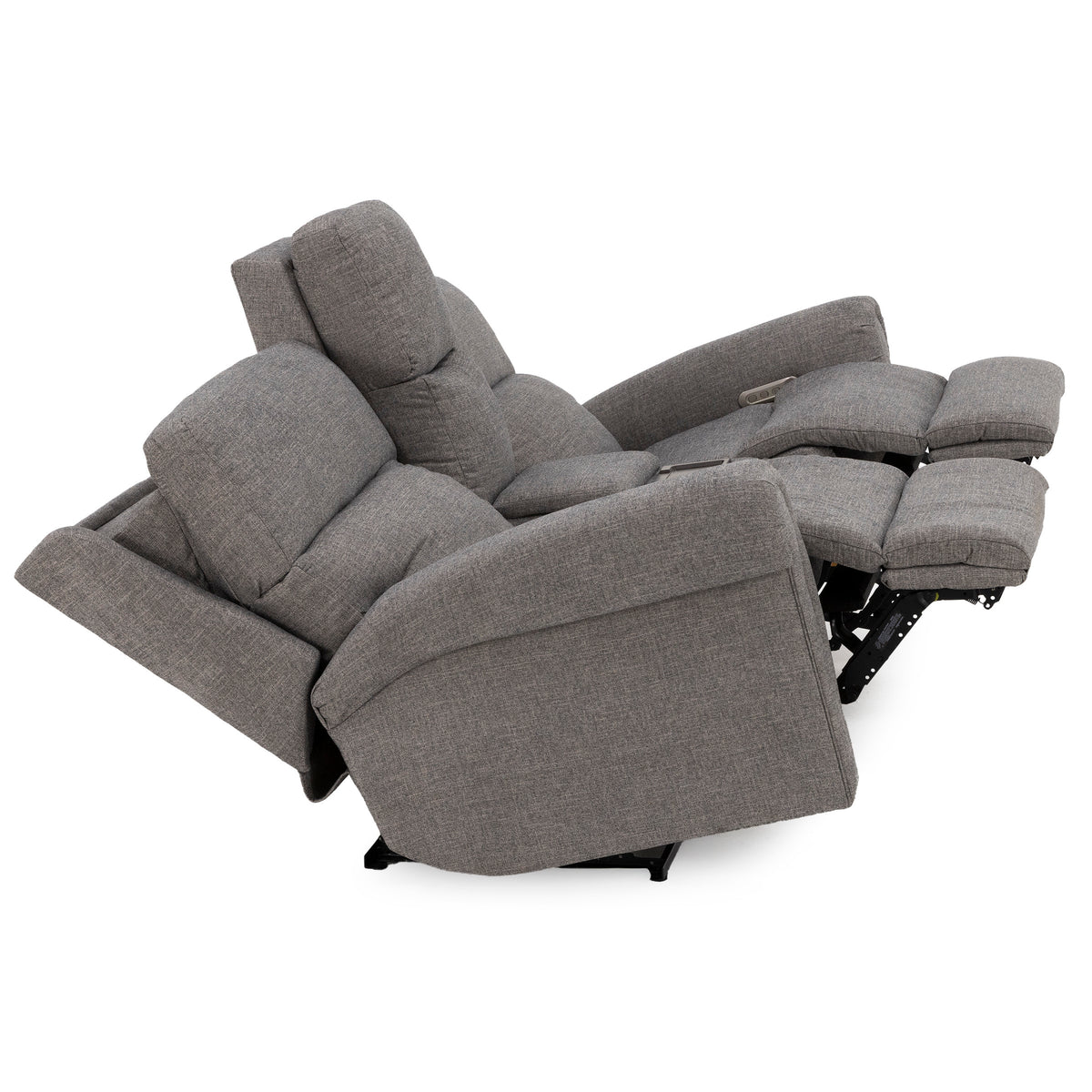 Holland Fully Loaded Zero Gravity Reclining Console Loveseat
