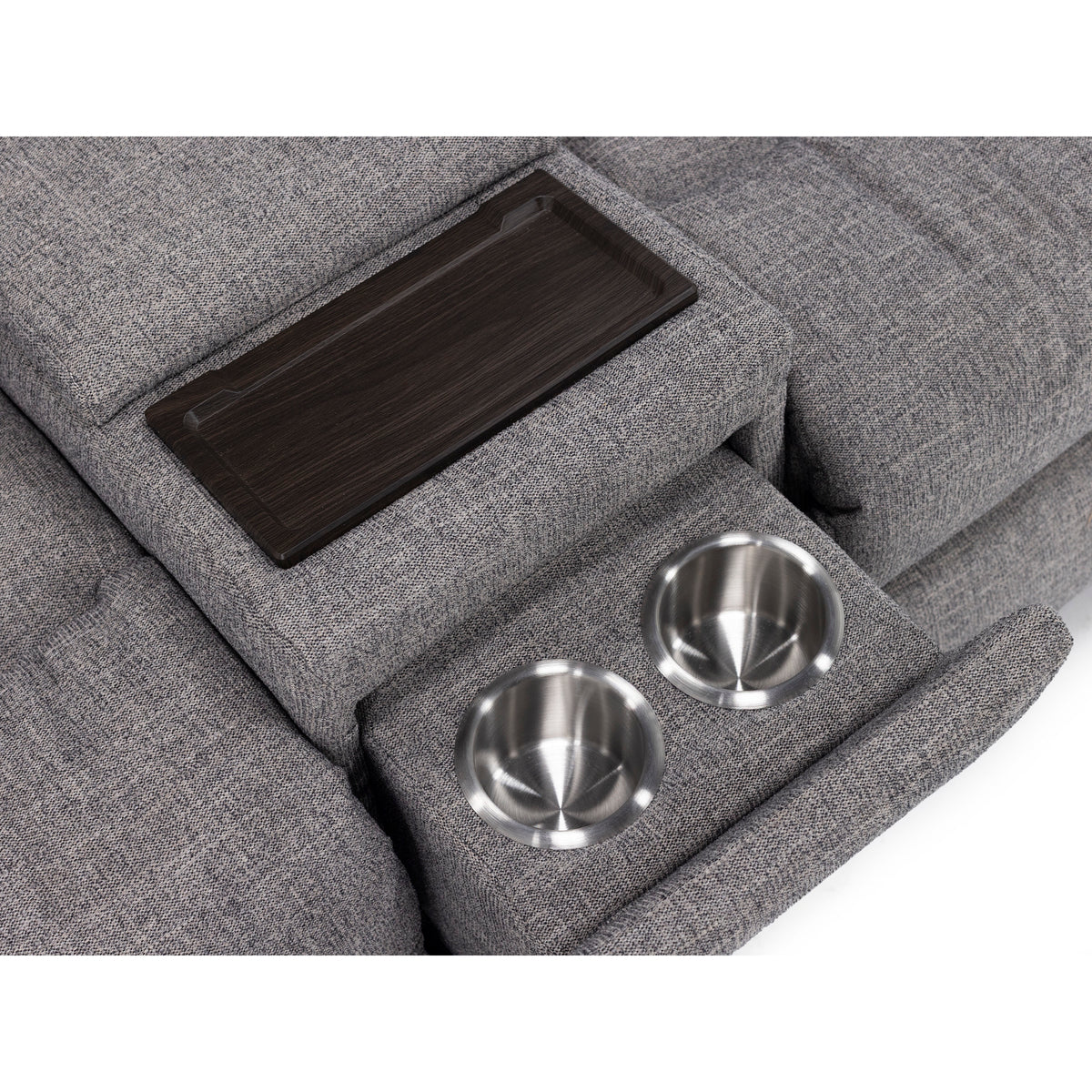Holland Fully Loaded Zero Gravity Reclining Console Loveseat