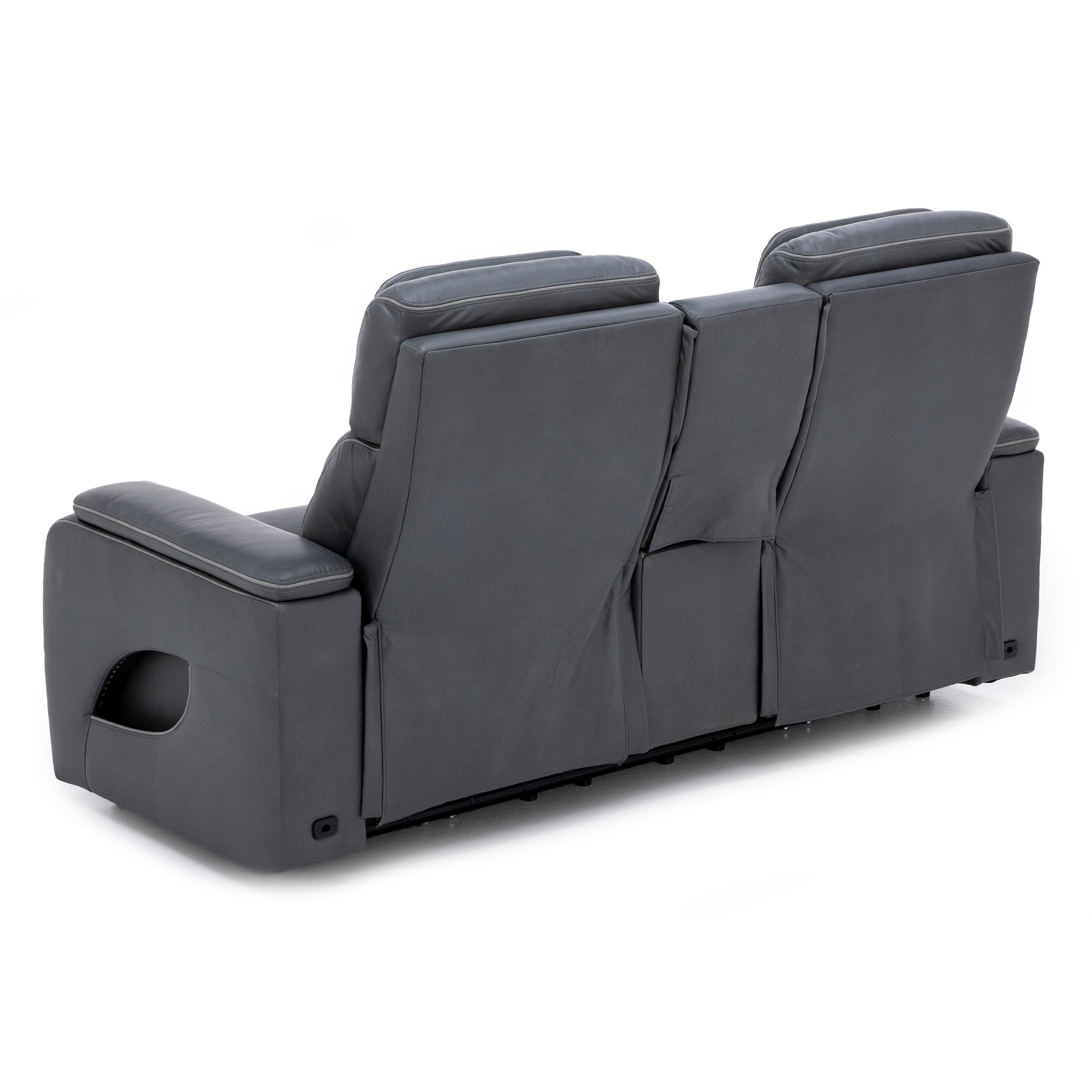 Torino Fully Loaded Zero Gravity Reclining Console Loveseat