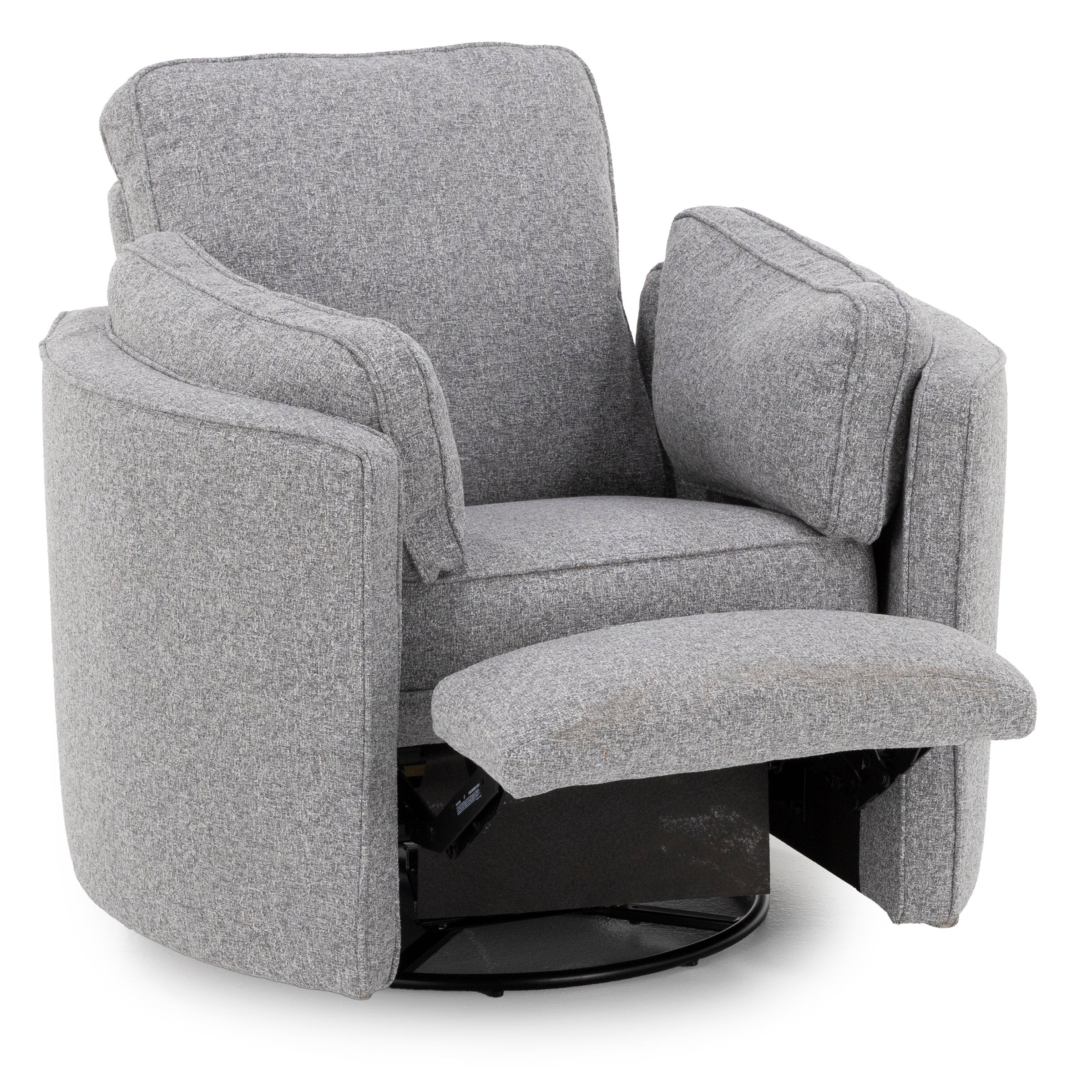 Louise Pushback Swivel Recliner