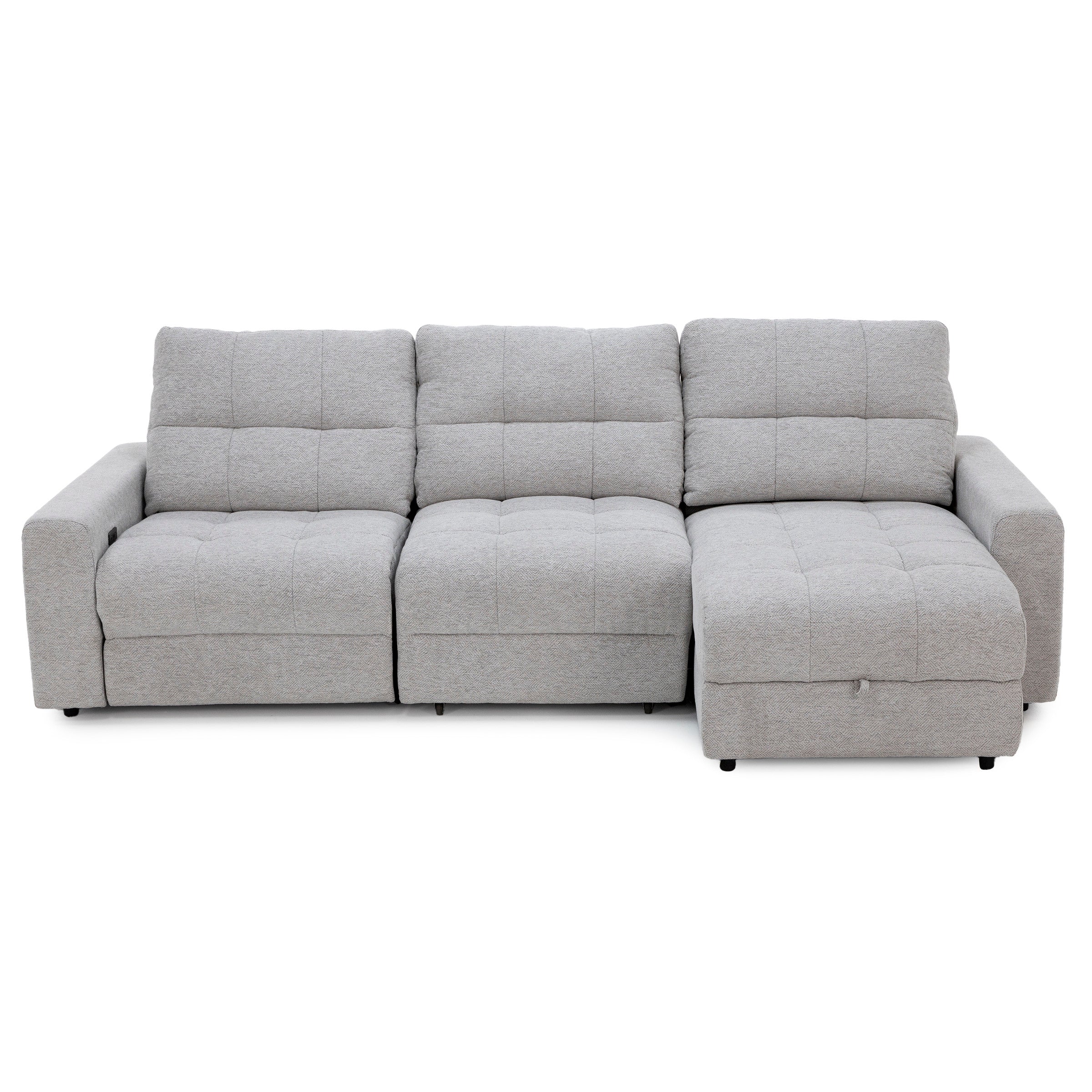 Duncan 3-Pc. Power Reclining Chaise Sofa