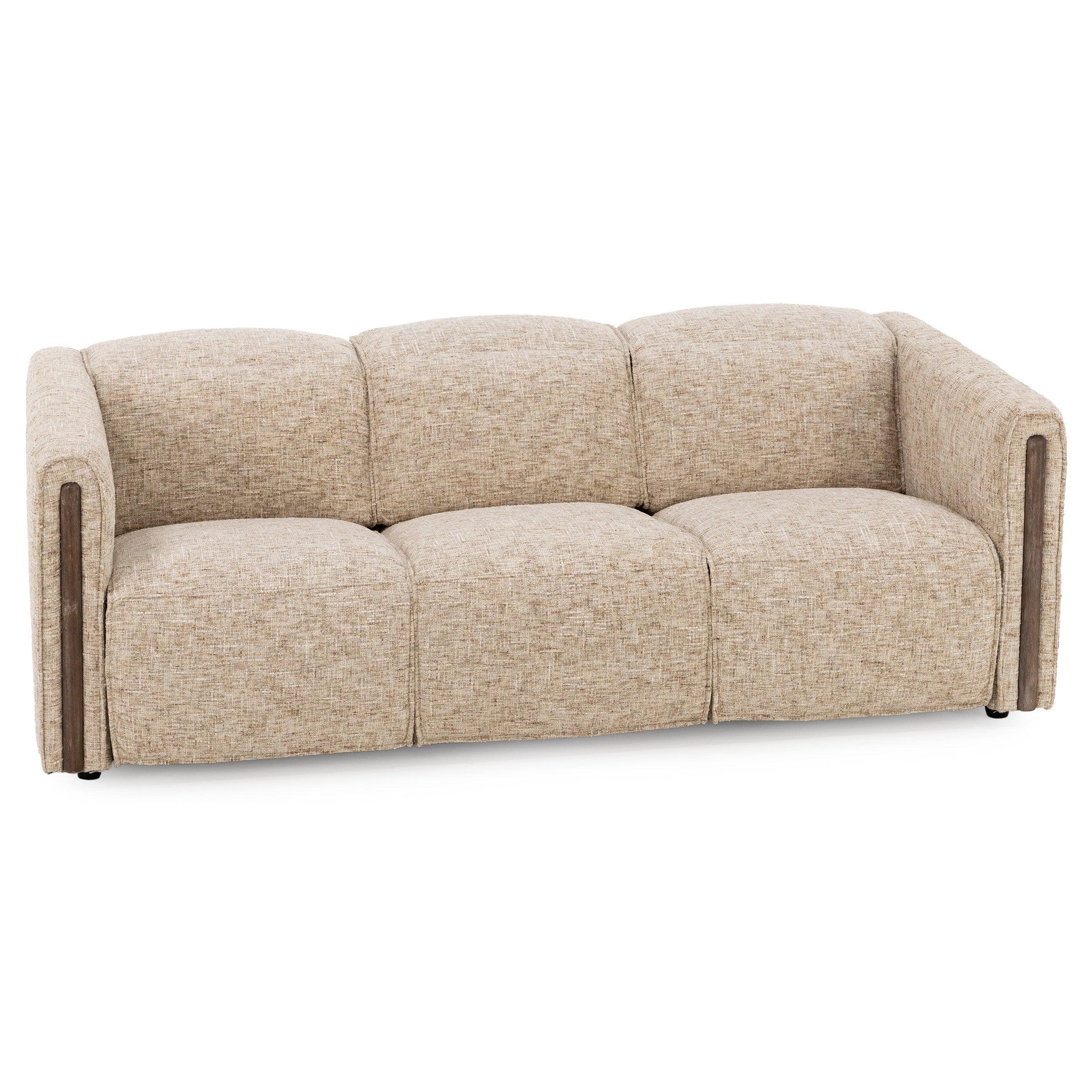 Dallas Power Headrest Wall Saver Reclining Sofa in Marzipan