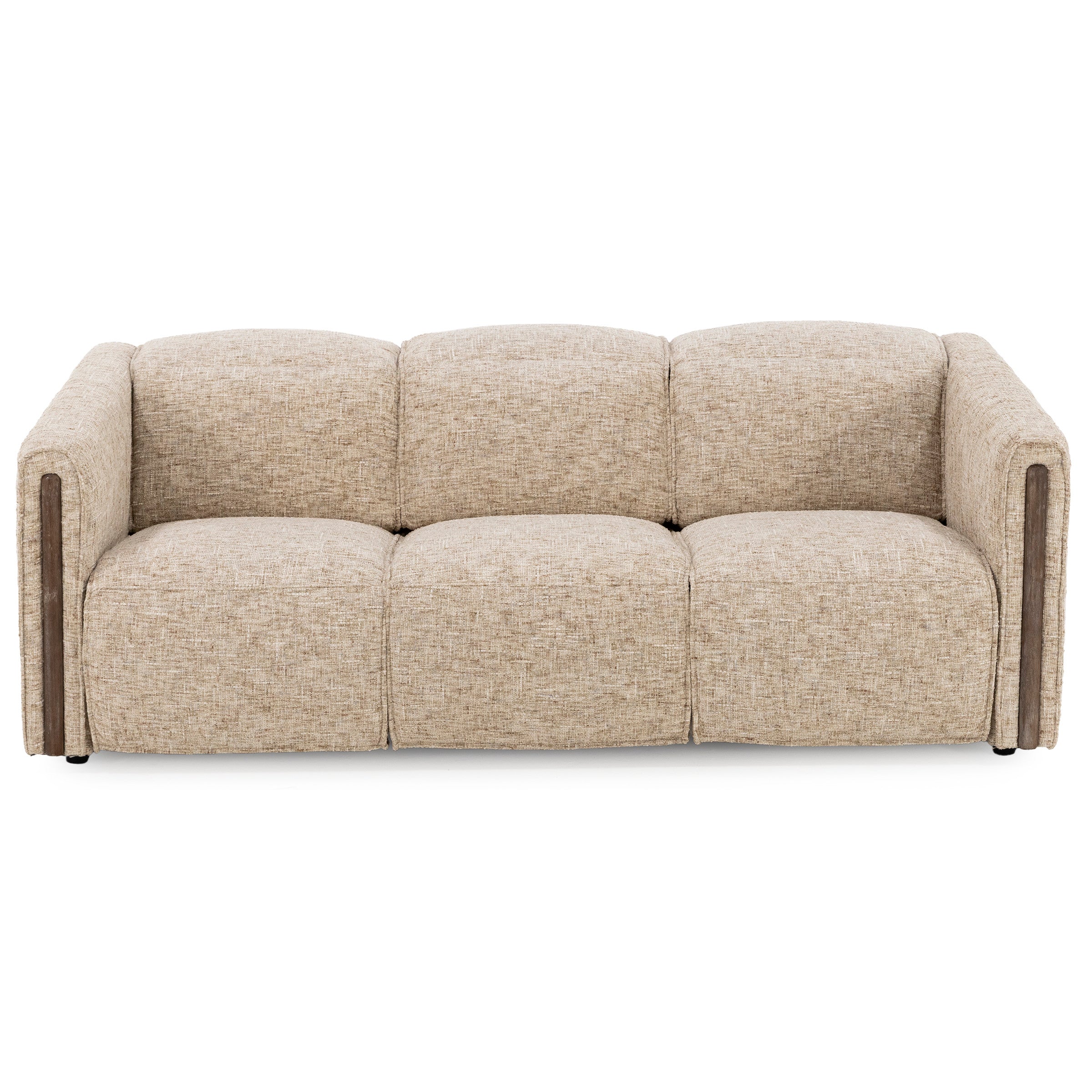 Dallas Power Headrest Wall Saver Reclining Sofa in Marzipan