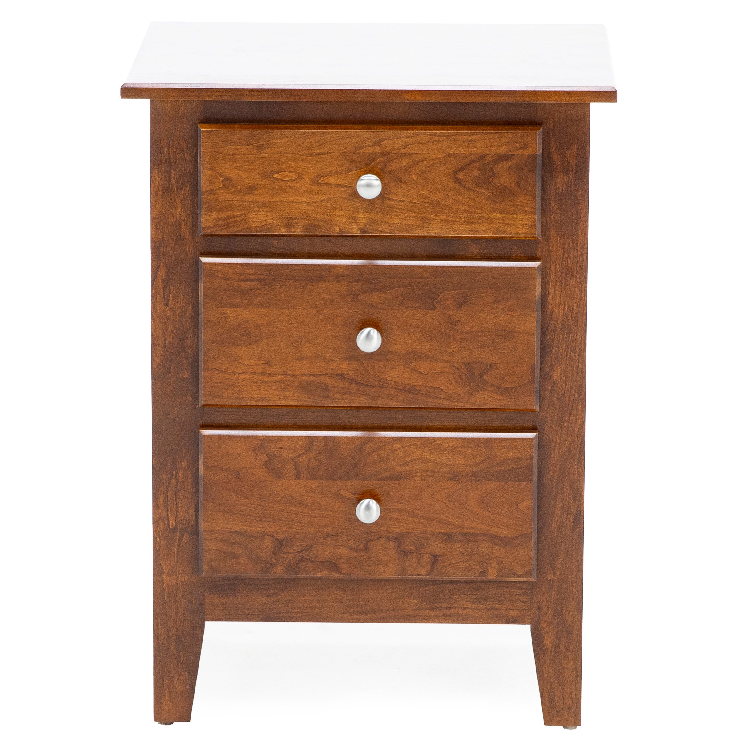 Daniel's Amish Mapleton Three Drawer Nightstand