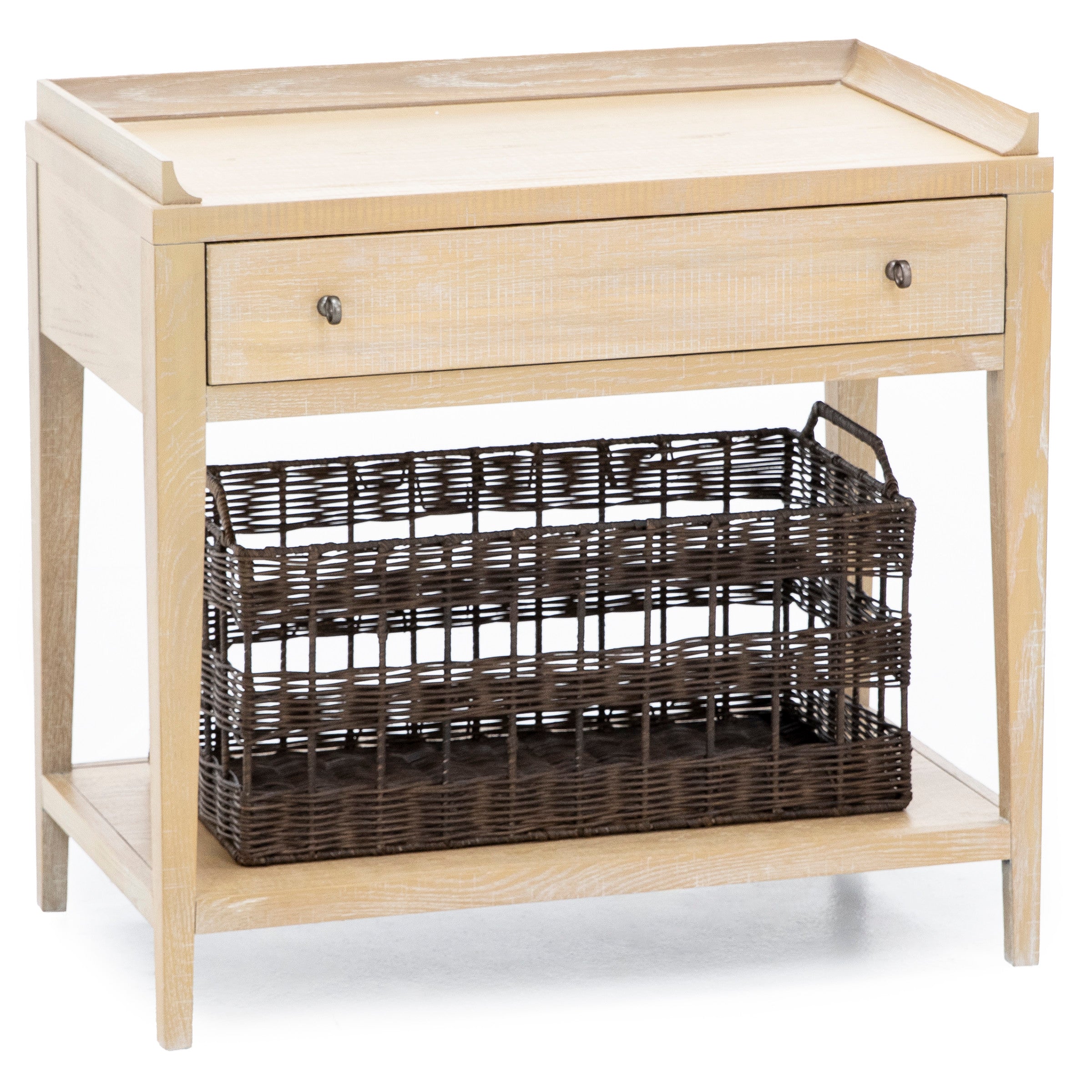 Modern Farmhouse One Drawer Nightstand