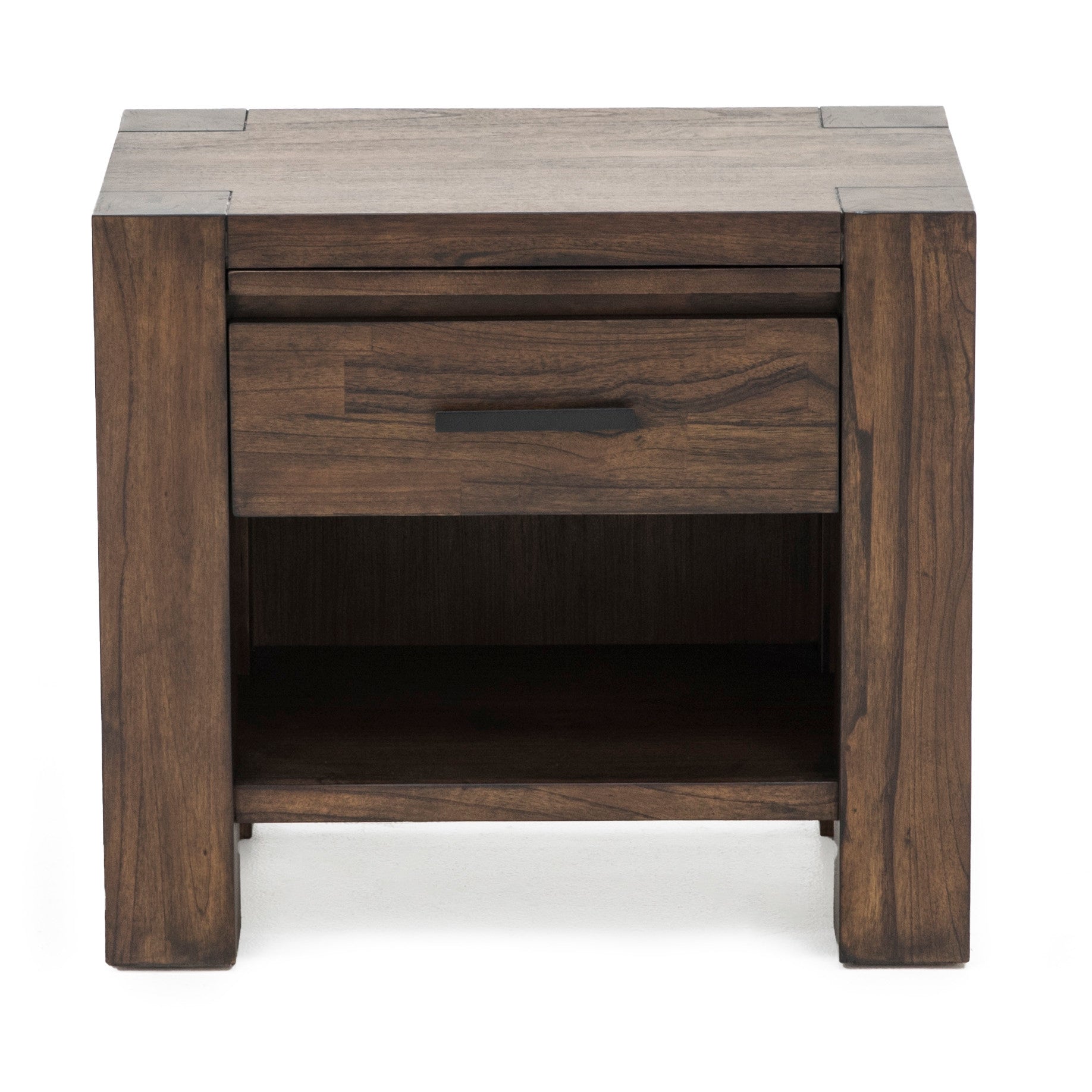 Direct DesignsÂ® 1 Drawer Cascade Nightstand In Weathered Brown