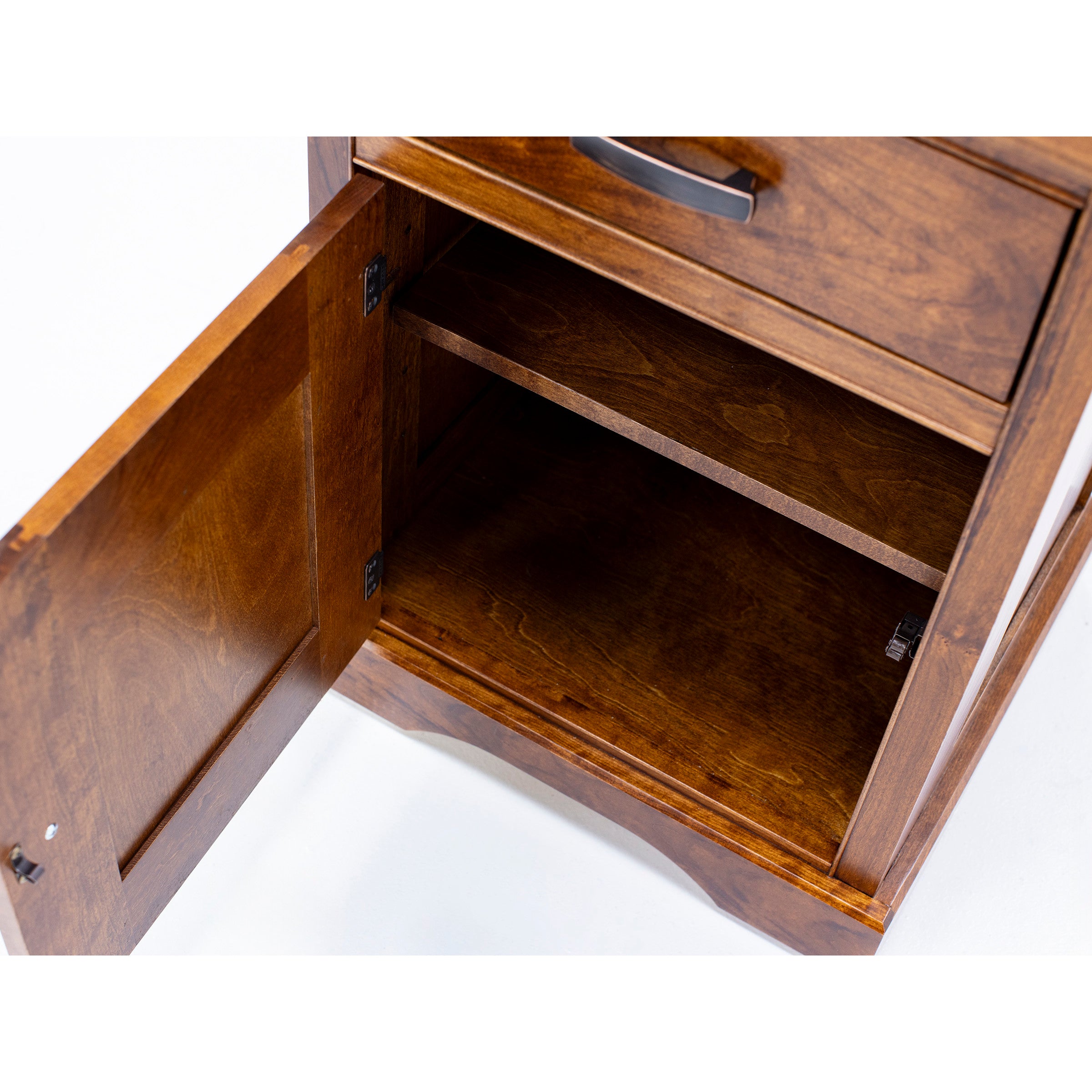 Daniel's Amish Elegance Door Nightstand Right Hinge