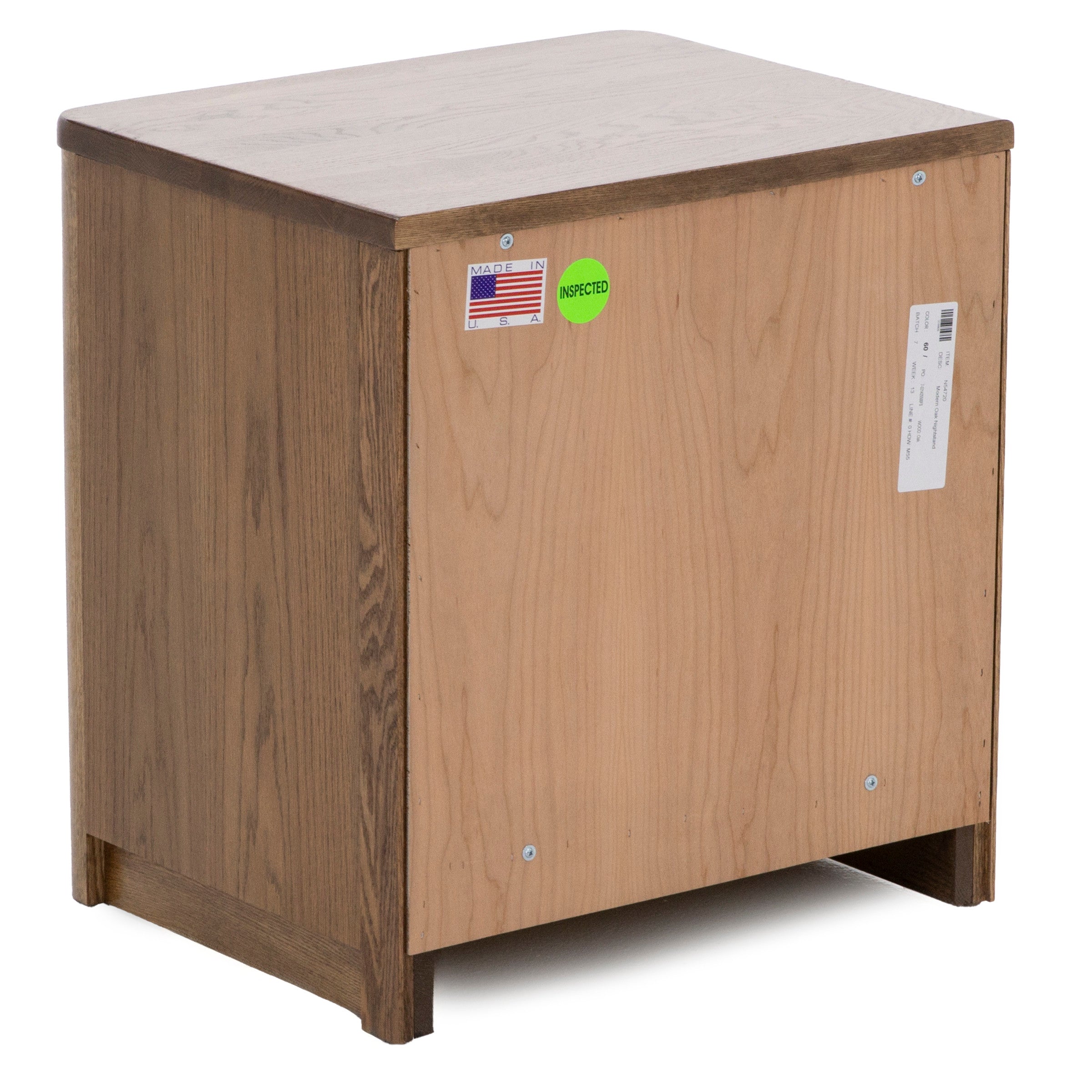Witmer Modern Oak 24"W Nightstand