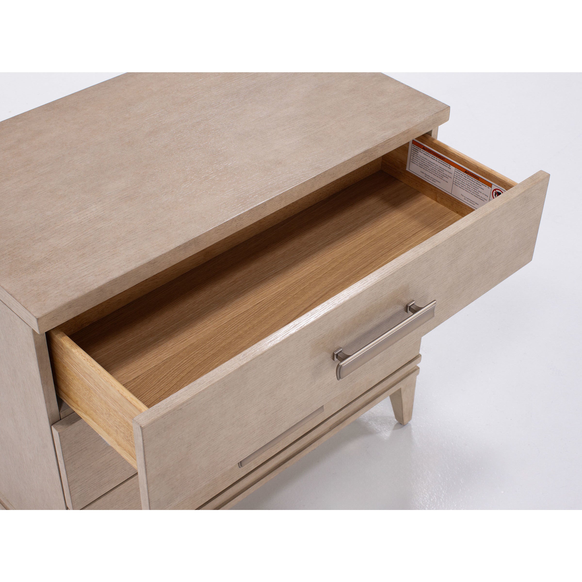 Westwood Three Drawer Nightstand